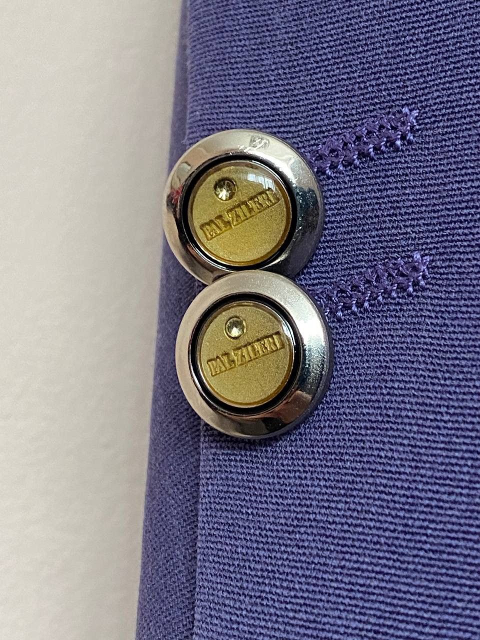 Pal Zileri 2 Pieces PAL ZILERI CERIMONIA Striped Suit One Button Sz 48R Size 48R - 5 Thumbnail