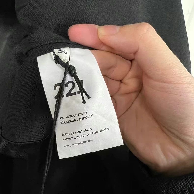 Song For The Mute Song For The Mute Badge suit jacket Size 50R - 6 Thumbnail