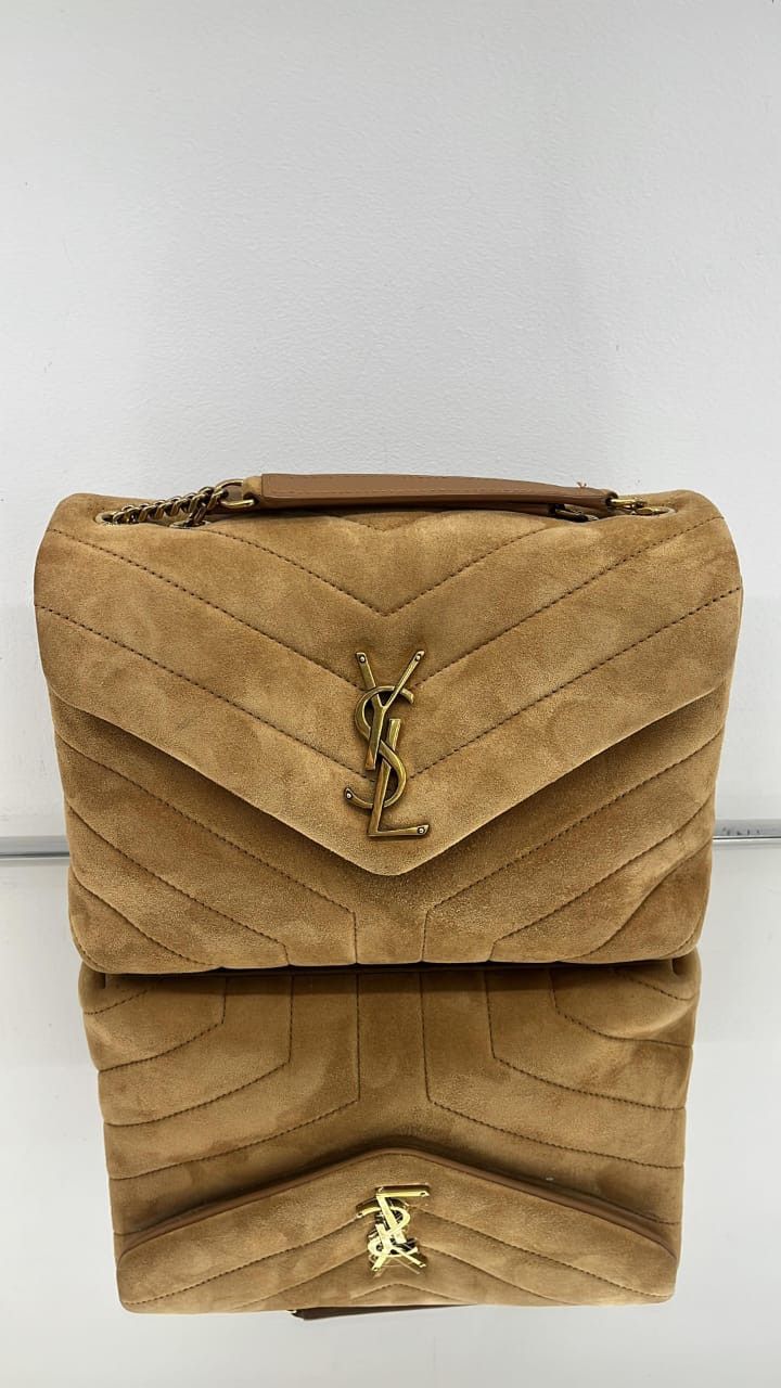 Saint Laurent Paris o1s1wg110925 Size: OS / Small Loulou Bag in Beige Size ONE SIZE - 1 Preview