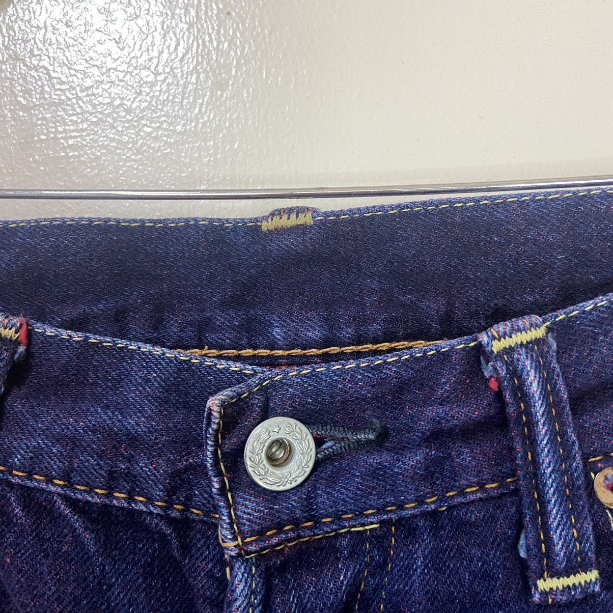 Japanese Brand Kurashiki Tenryo Denim Color Revolution Selvedge Denim Jeans Size US 33 - 5 Thumbnail