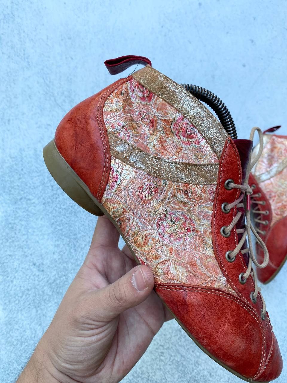 Other Vintage As 98 Balenciaga style Faded Cowboy Biker High Boots Size US 8.5 / IT 38.5 - 3 Thumbnail
