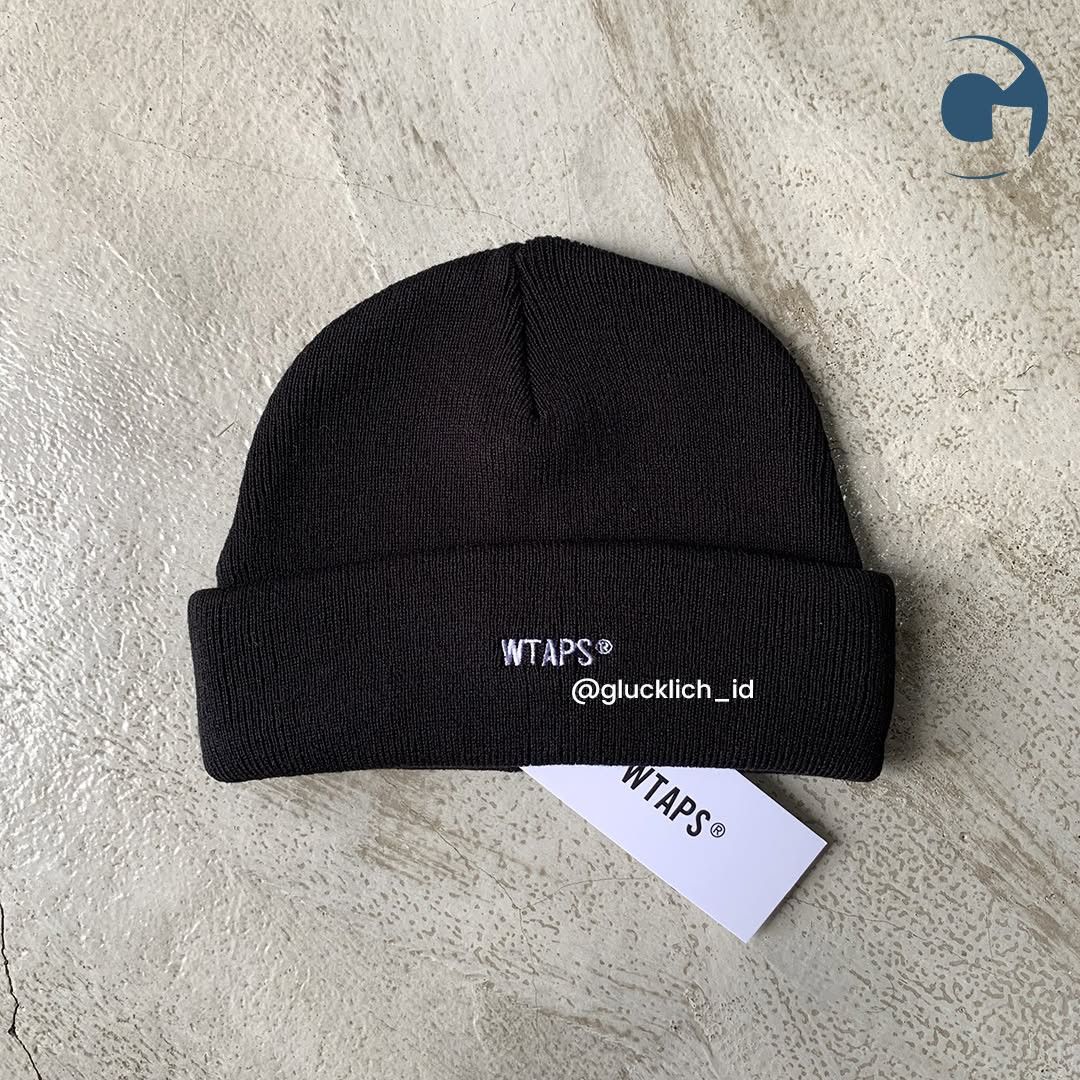 Wtaps WTAPS, Beanie 04 in Black Size ONE SIZE - 2 Thumbnail