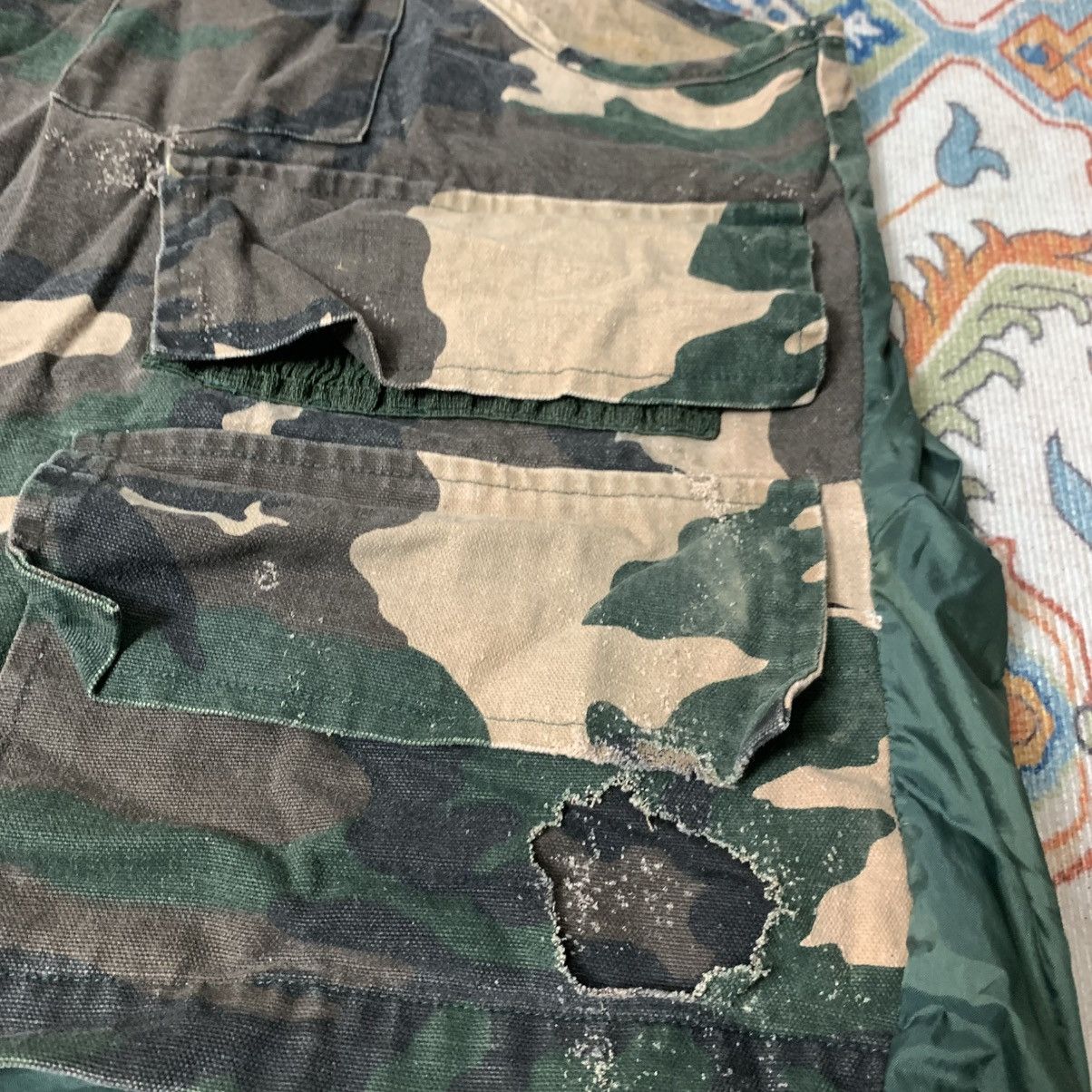 Vintage 90s Vintage Sports Afield Camo Hunting Vest Size US XL / EU 56 / 4 - 5 Thumbnail