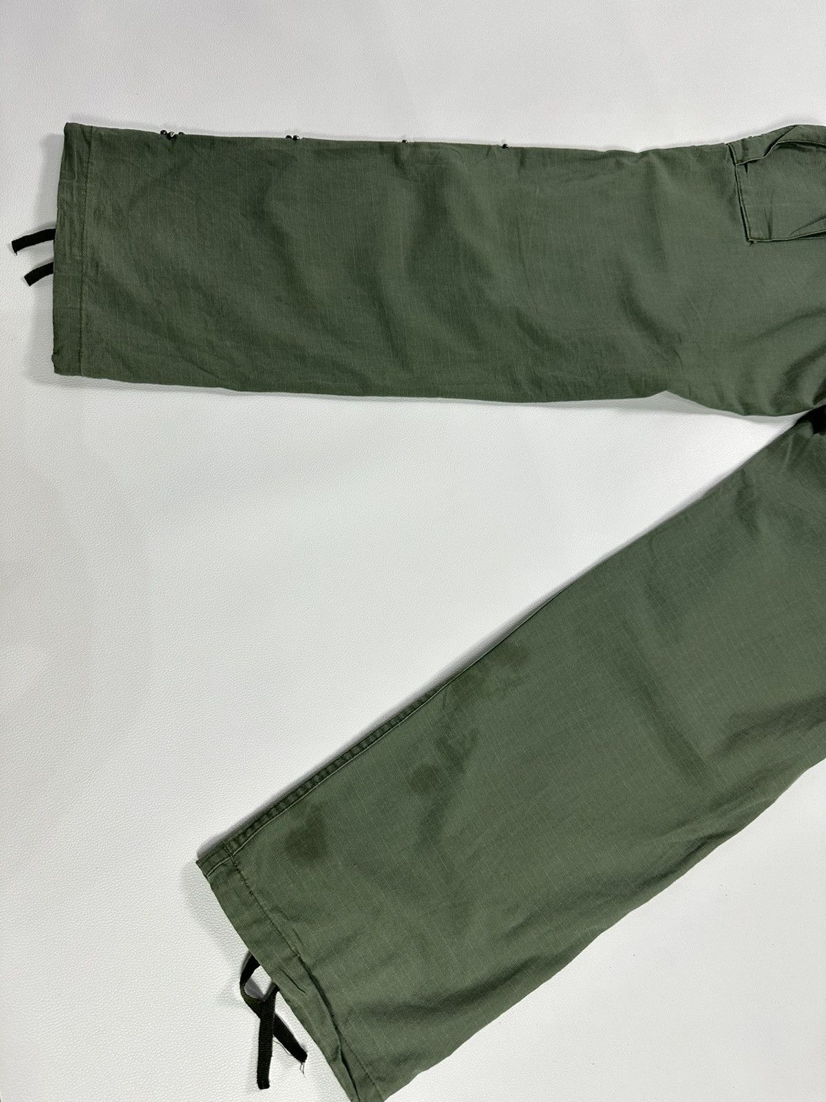 Japanese Brand Mustang Ranch Olive Cargo Pants Size US 30 / EU 46 - 10 Thumbnail