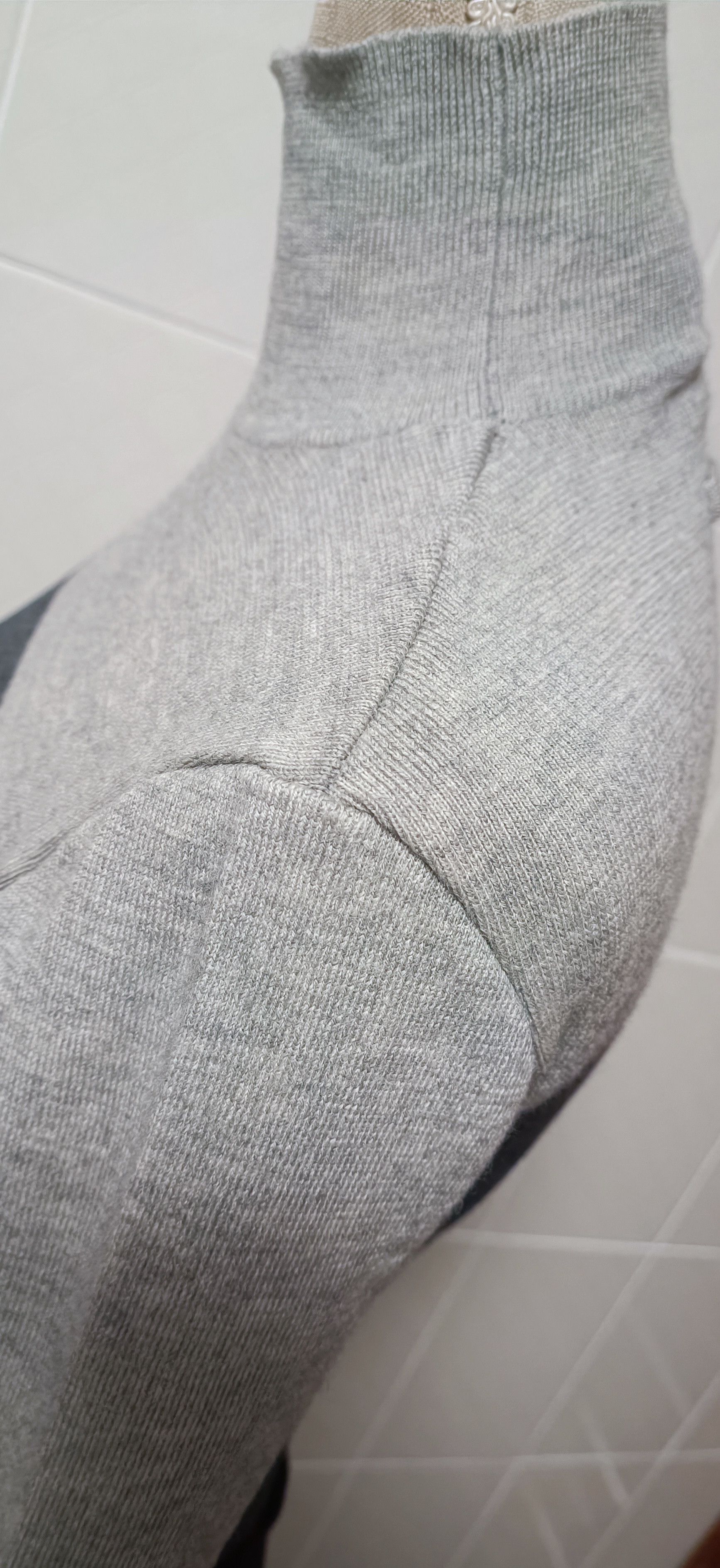 Jean Paul Gaultier Gray wool knit sweater with back pocket. Size S / US 4 / IT 40 - 17 Thumbnail