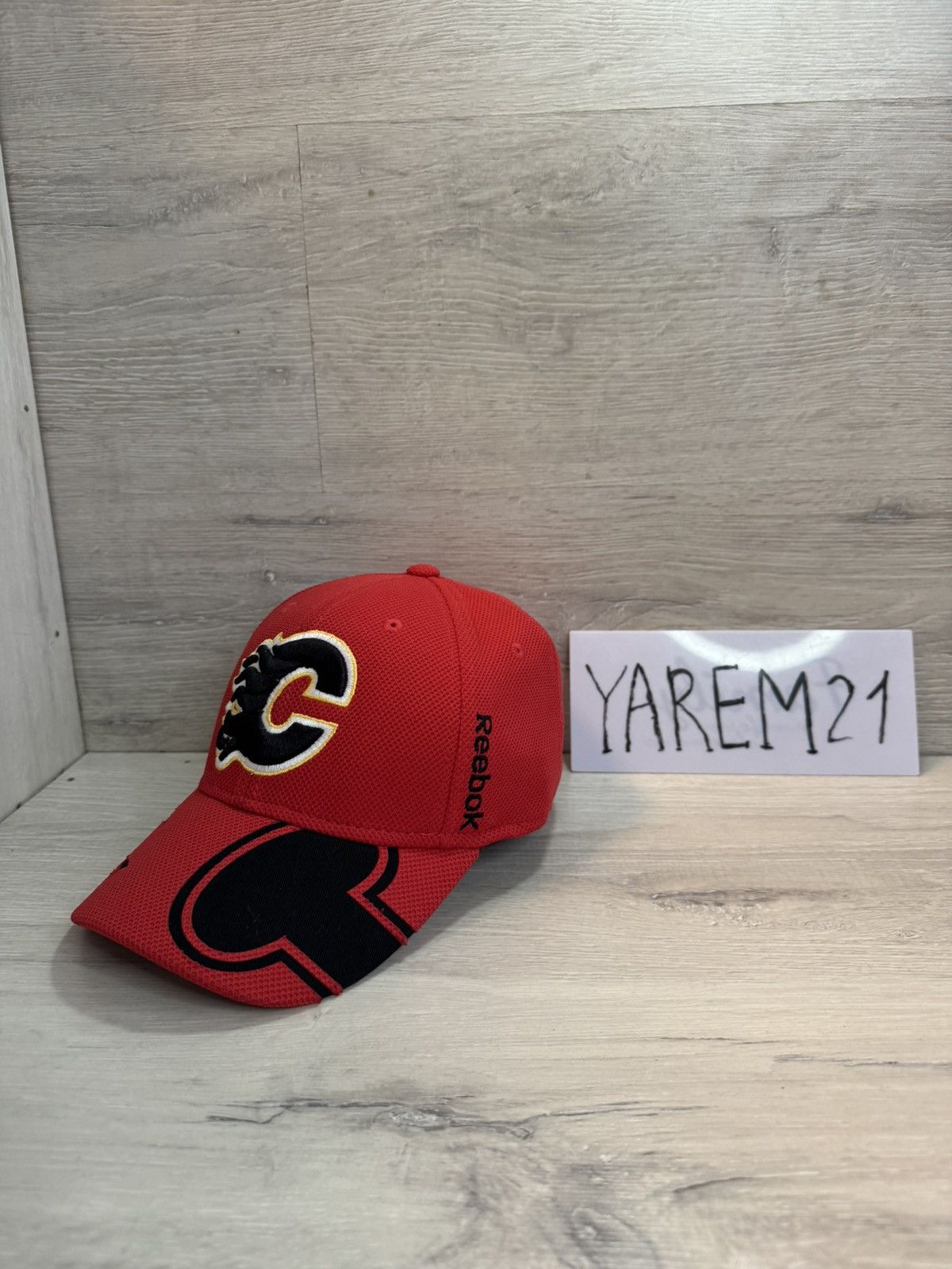 Reebok Calgary Flames reebok cap Size ONE SIZE - 1 Thumbnail