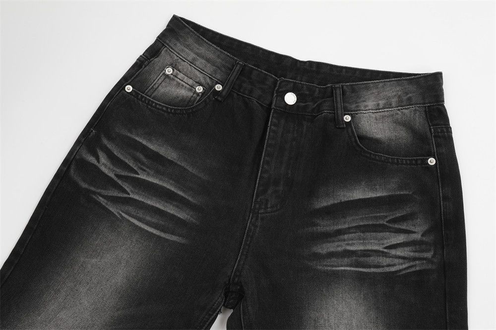 Japanese Brand Gradient washed distressed flared jeans y2k Size US 34 / EU 50 - 3 Thumbnail