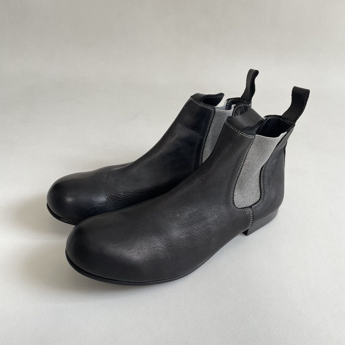 Comme des Garcons Object Dyed Leather Chelsea Boots Size US 10 / EU 43 - 3 Thumbnail