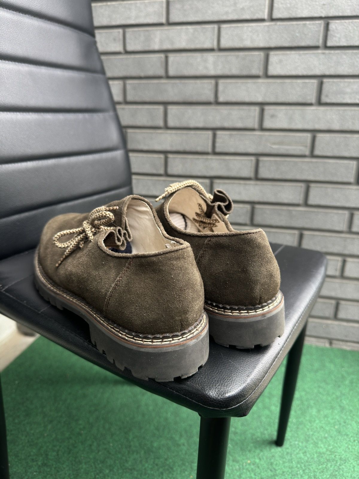 Other Vintage Almsach cynthia suede classic brown leather Size US 11.5 / EU 44-45 - 4 Thumbnail