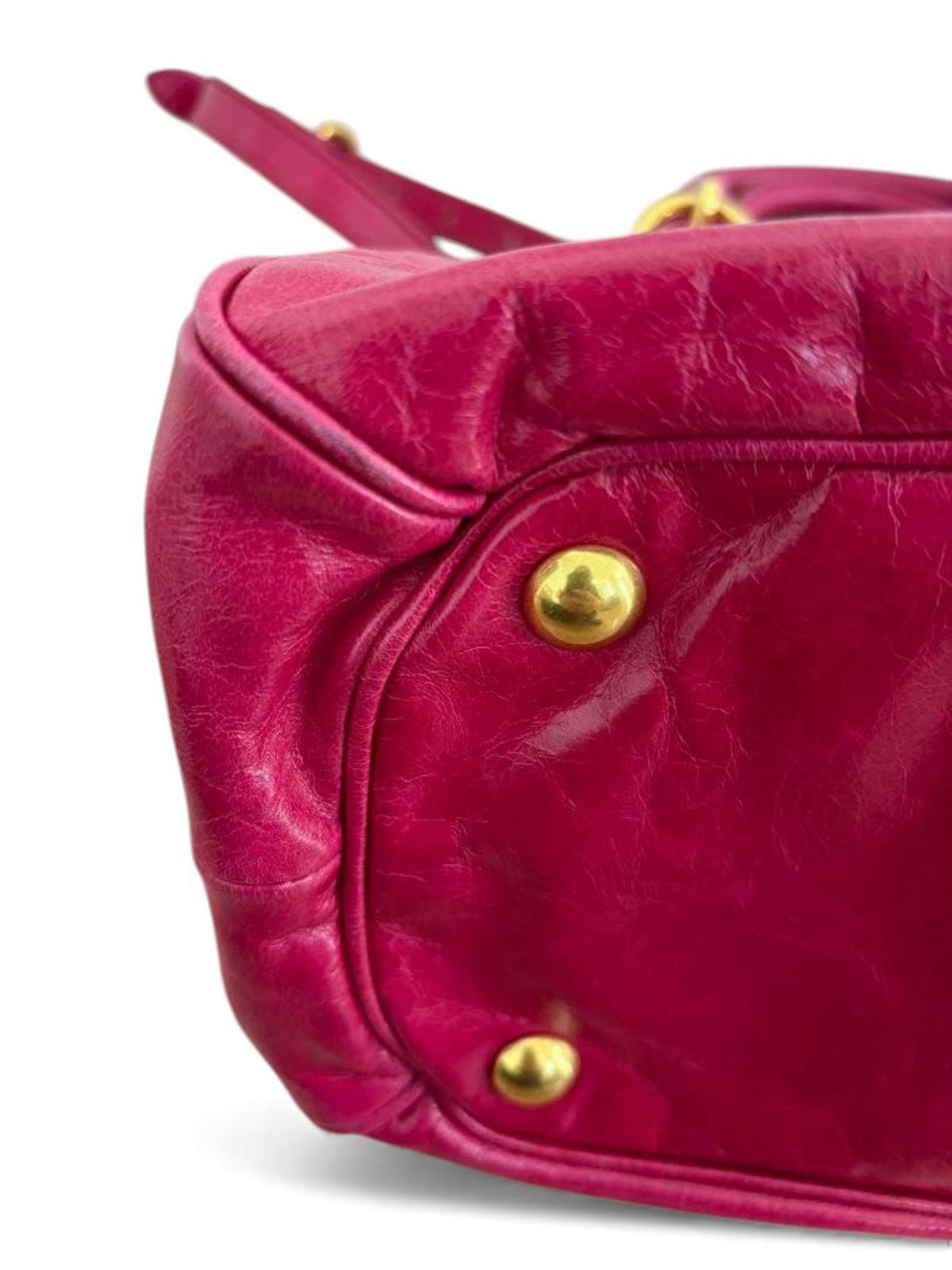 Miu Miu Miu Miu - Pink Leather Handbag Size ONE SIZE - 4 Thumbnail