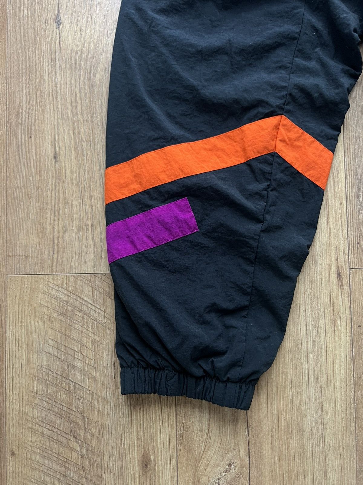 Nike 00’s NIKE BAGGY Y2K VINTAGE RARE TRACK PANTS SWOOSH LOGO Size US 34 / EU 50 - 3 Thumbnail