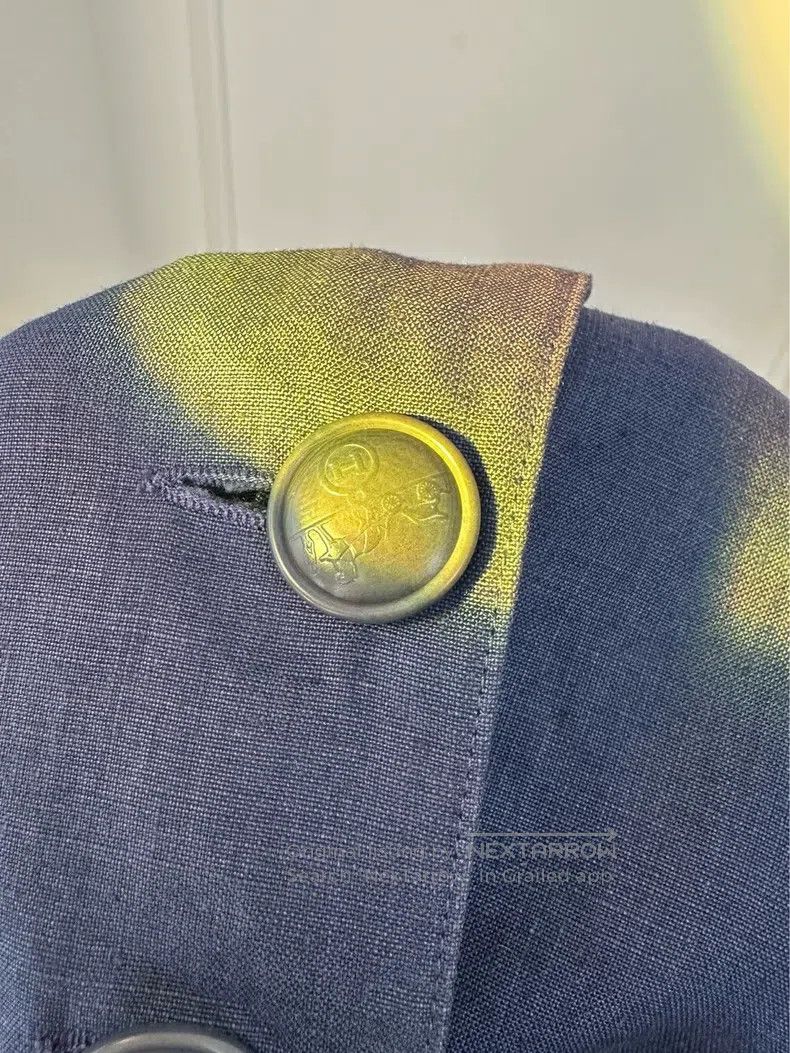 Hermes Hermes Business Casual Blazer Jacket, Business Blue Size XS / US 0-2 / IT 36-38 - 8 Thumbnail