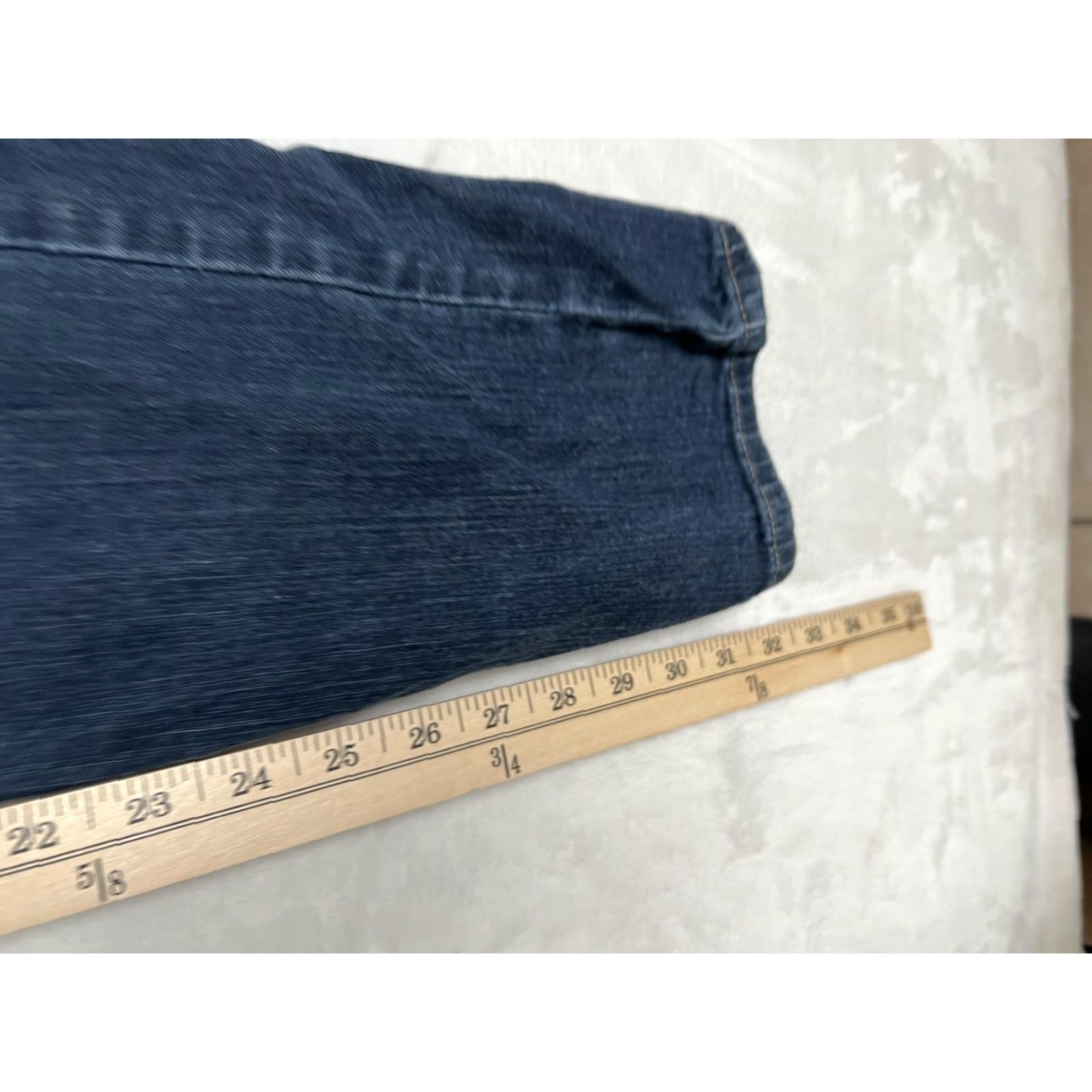 Levi's VINTAGE Levi's Demi Curve Jeans Womens 8 Blue Medium Wash Modern Rise Straight Denim Size 30" / US 8 / IT 44 - 4 Thumbnail