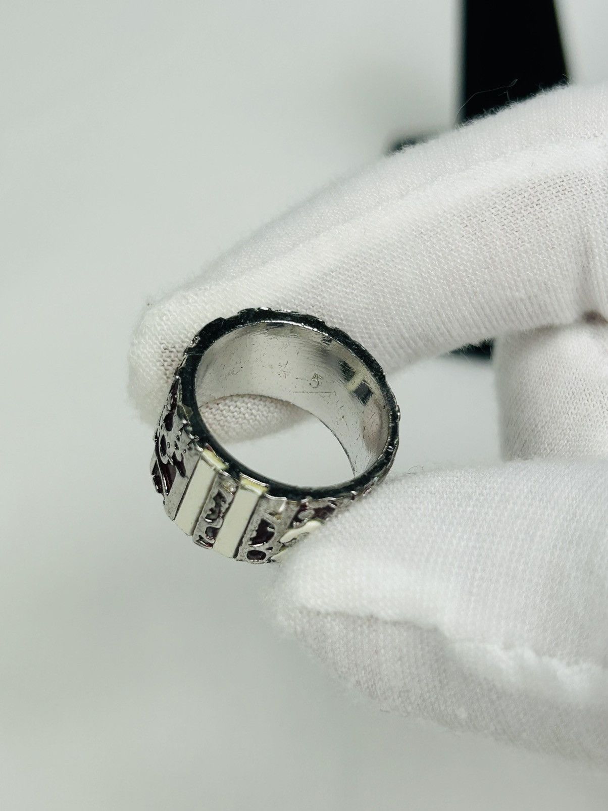 Dior Dior Red Trotter 2 Ring Size 5 Size ONE SIZE - 4 Thumbnail