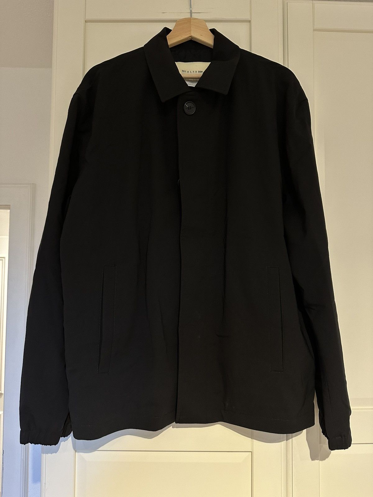 Wool Gabardine Coach Jacket Size 52 Like New
