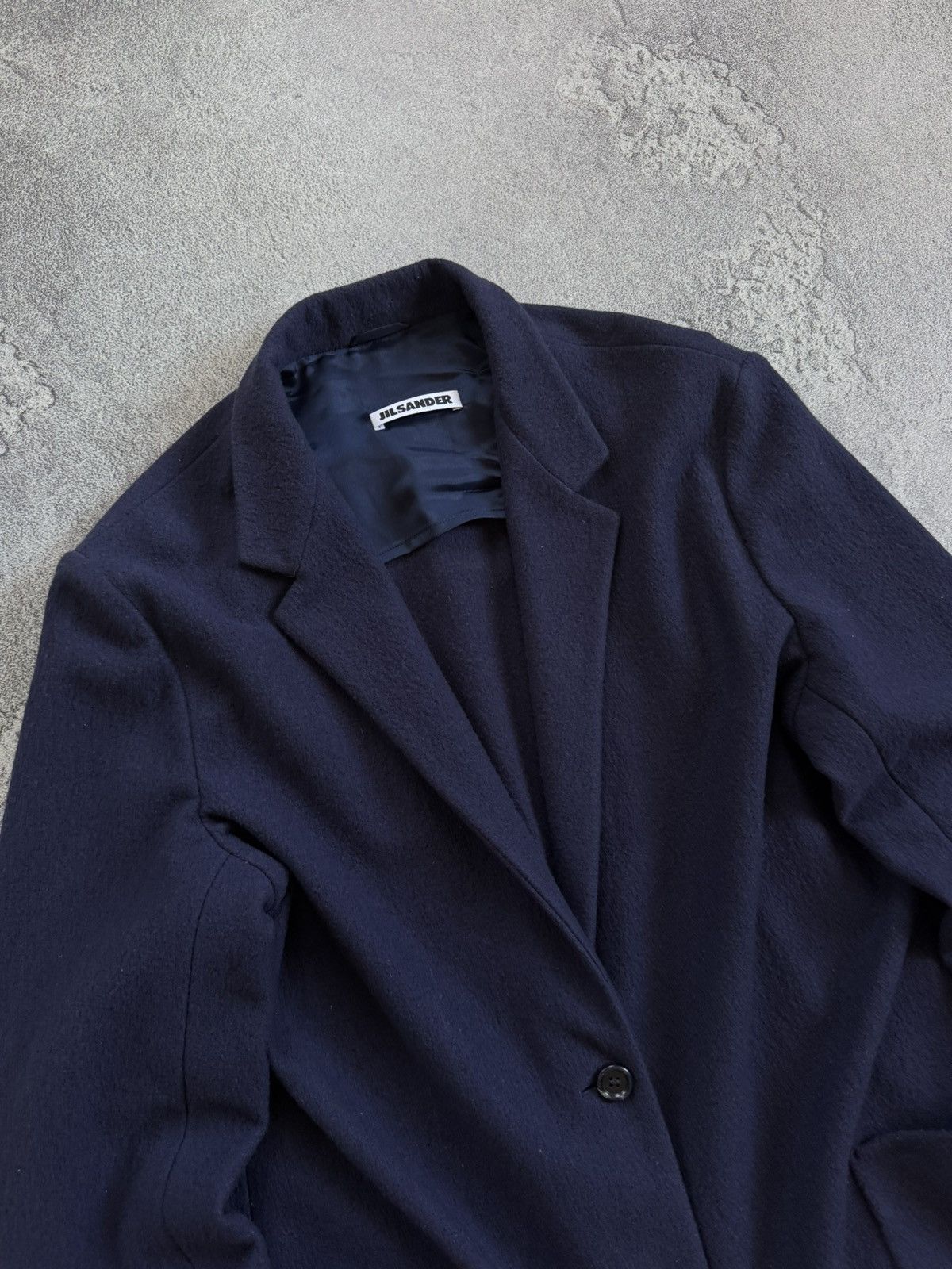 Jil Sander Jil sander wool blazer button up light casual jacket coat Size M / US 6-8 / IT 42-44 - 2 Thumbnail