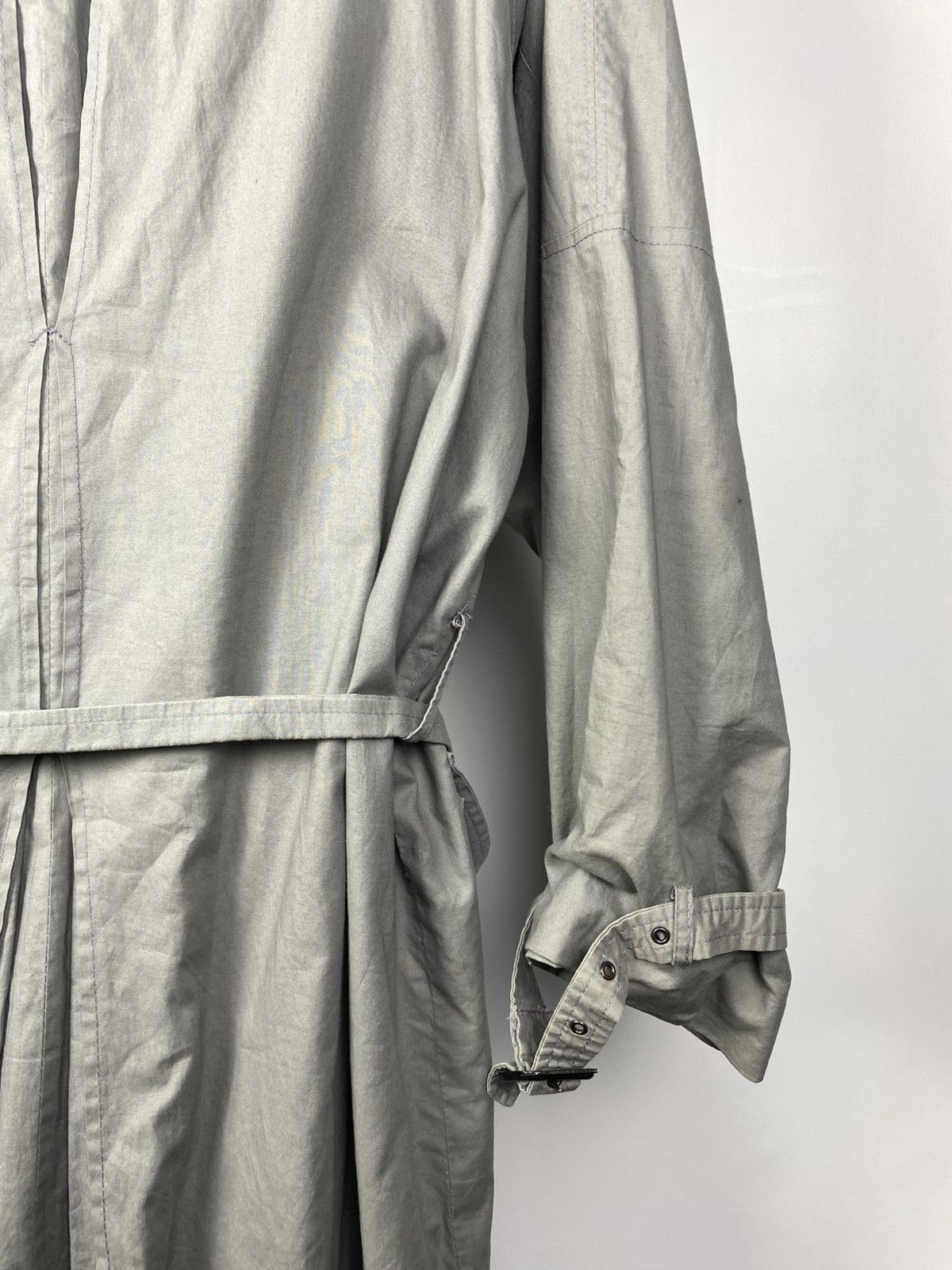 Avant Garde Vintage 80s YSL Trench Coat Luxury Old Money
