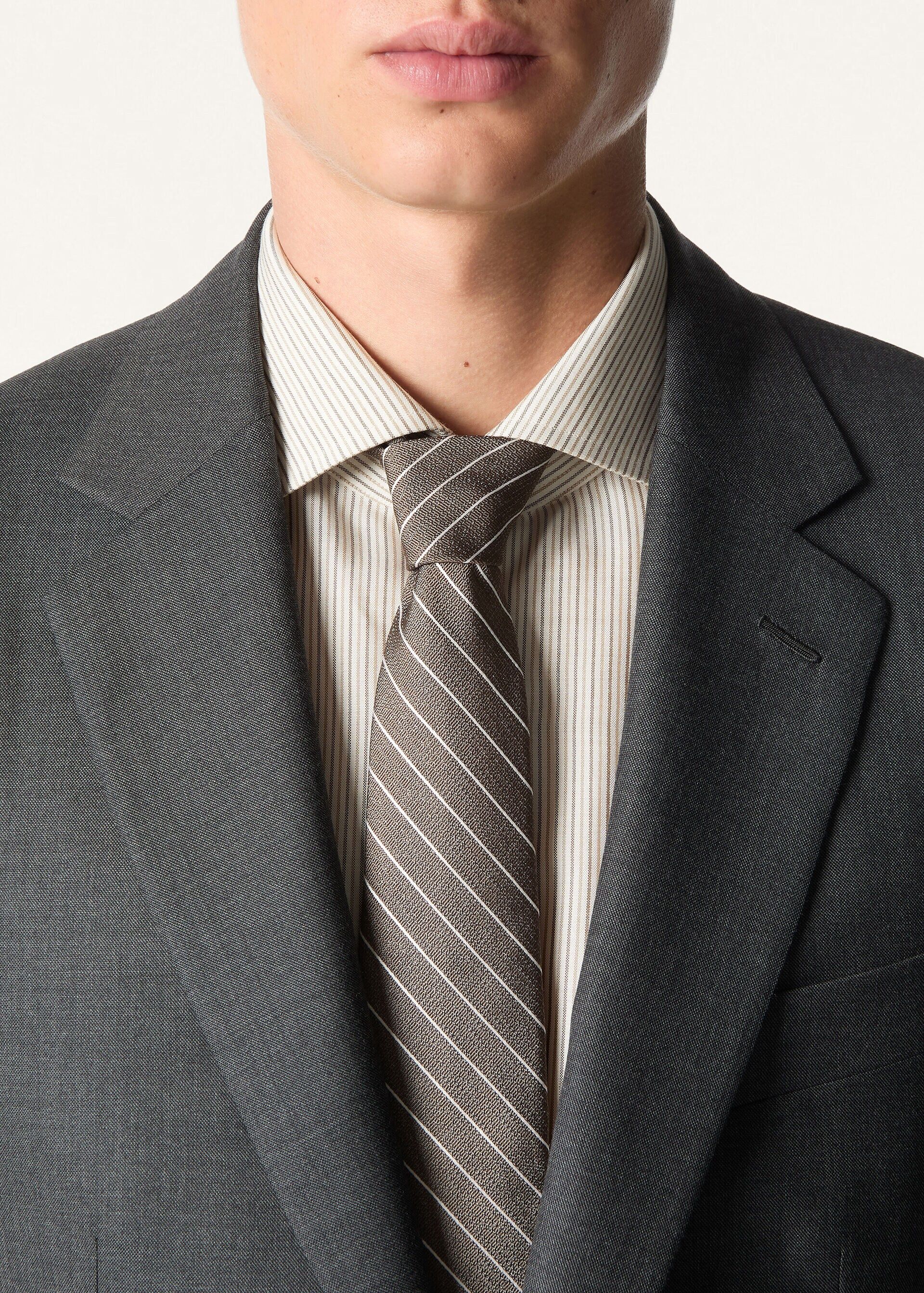 Loro Piana os11x0426 FAQ9151 Size: OS / Yale Tie in Hot Bronze Size ONE SIZE - 3 Thumbnail