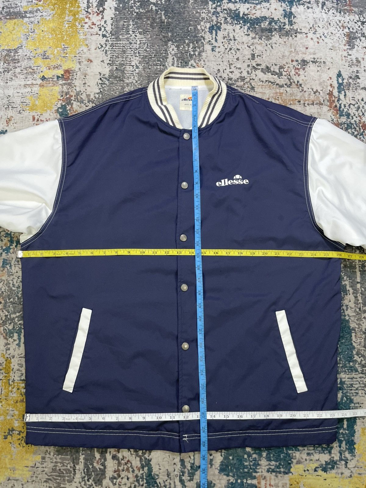 Ellesse Vintage Ellesse Button Up Coach Jacket Size US L / EU 52-54 / 3 - 9 Thumbnail