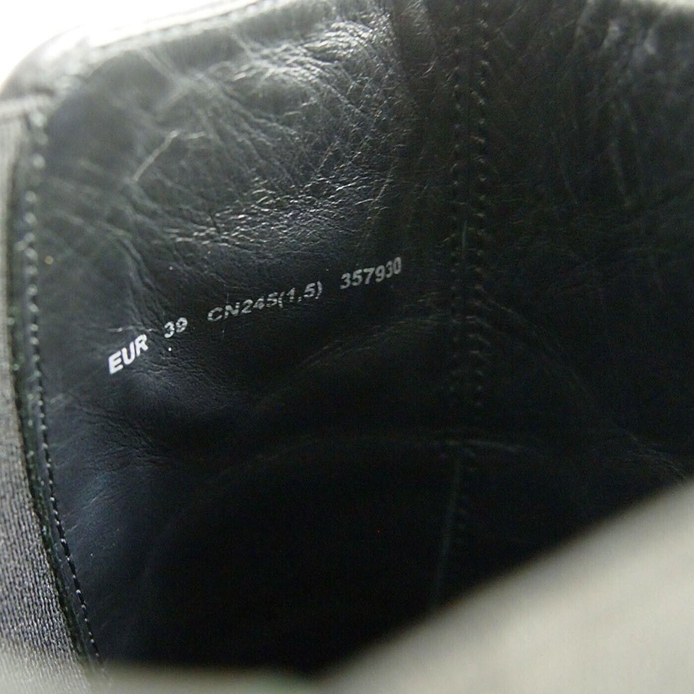 Cos COS Biker Style Ankle Boots Mid Heel Black US 9 EU 39 Size US 9 / IT 39 - 6 Thumbnail