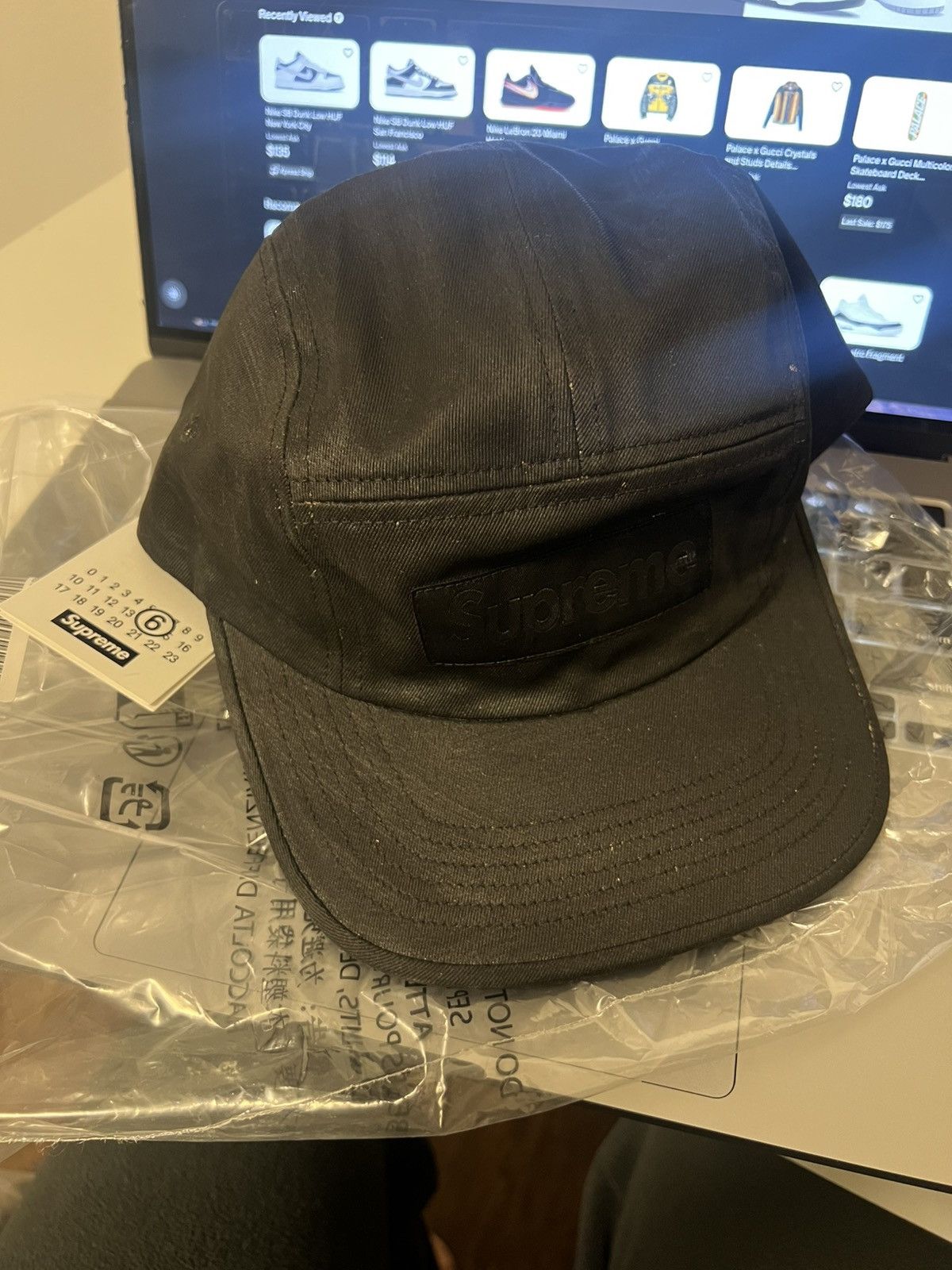 Supreme Supreme MM6 Maison Margiela Painted Camp cap Size ONE SIZE - 1 Thumbnail