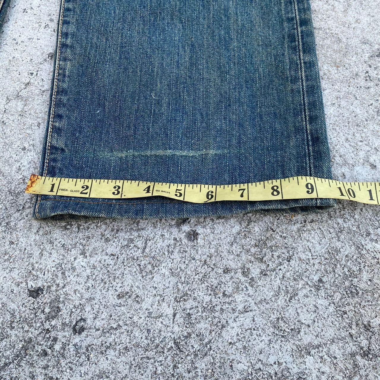 Edwin Vintage Edwin 505 Selvegde Redline Distressed Denim Size US 34 / EU 50 - 7 Thumbnail