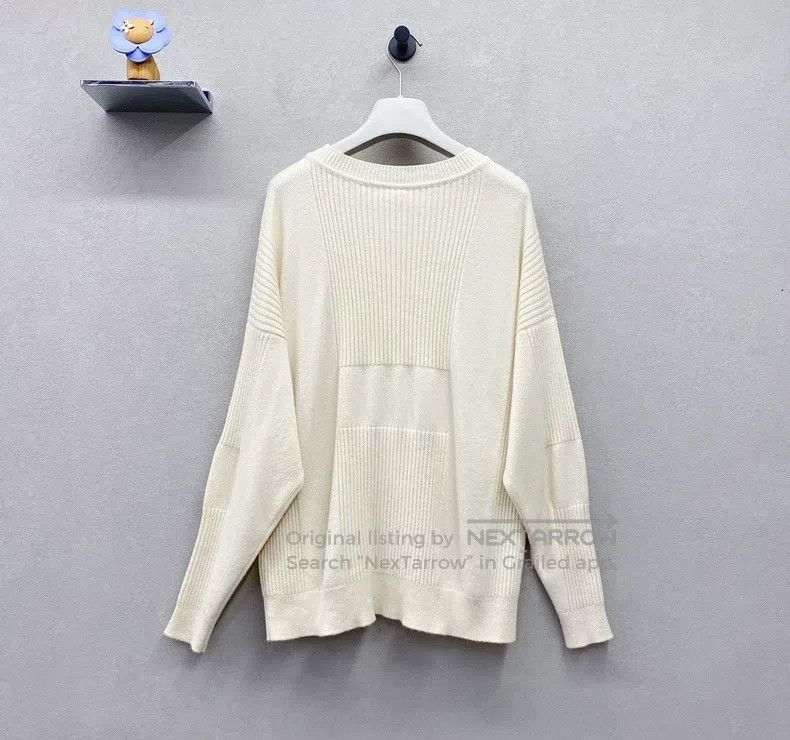 Hermes Hermes Ivory knitted sweater Size XS / US 0-2 / IT 36-38 - 3 Thumbnail