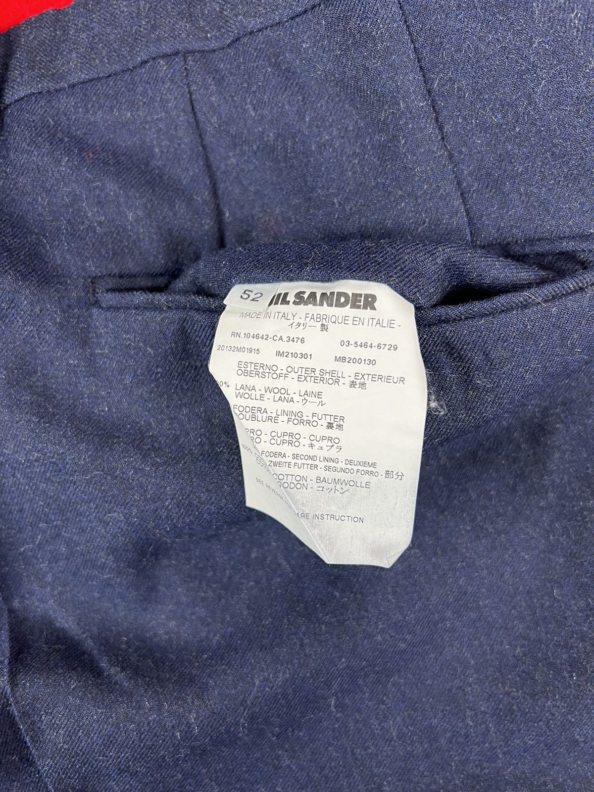 Vintage Vintage Jil Sander Luxury Old Money Buisness Wool Pants Size 52R - 9 Thumbnail