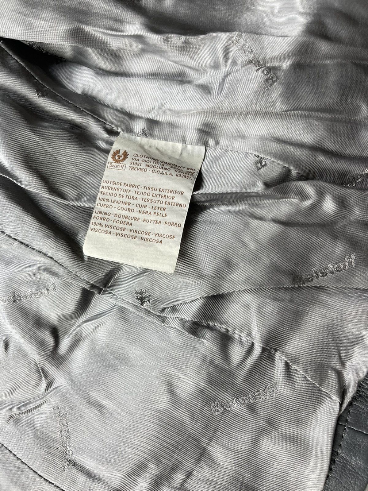 Belstaff Belstaff Gold Label Ladies Biker Belted Gray Leather Jacket Size S / US 4 / IT 40 - 14 Thumbnail