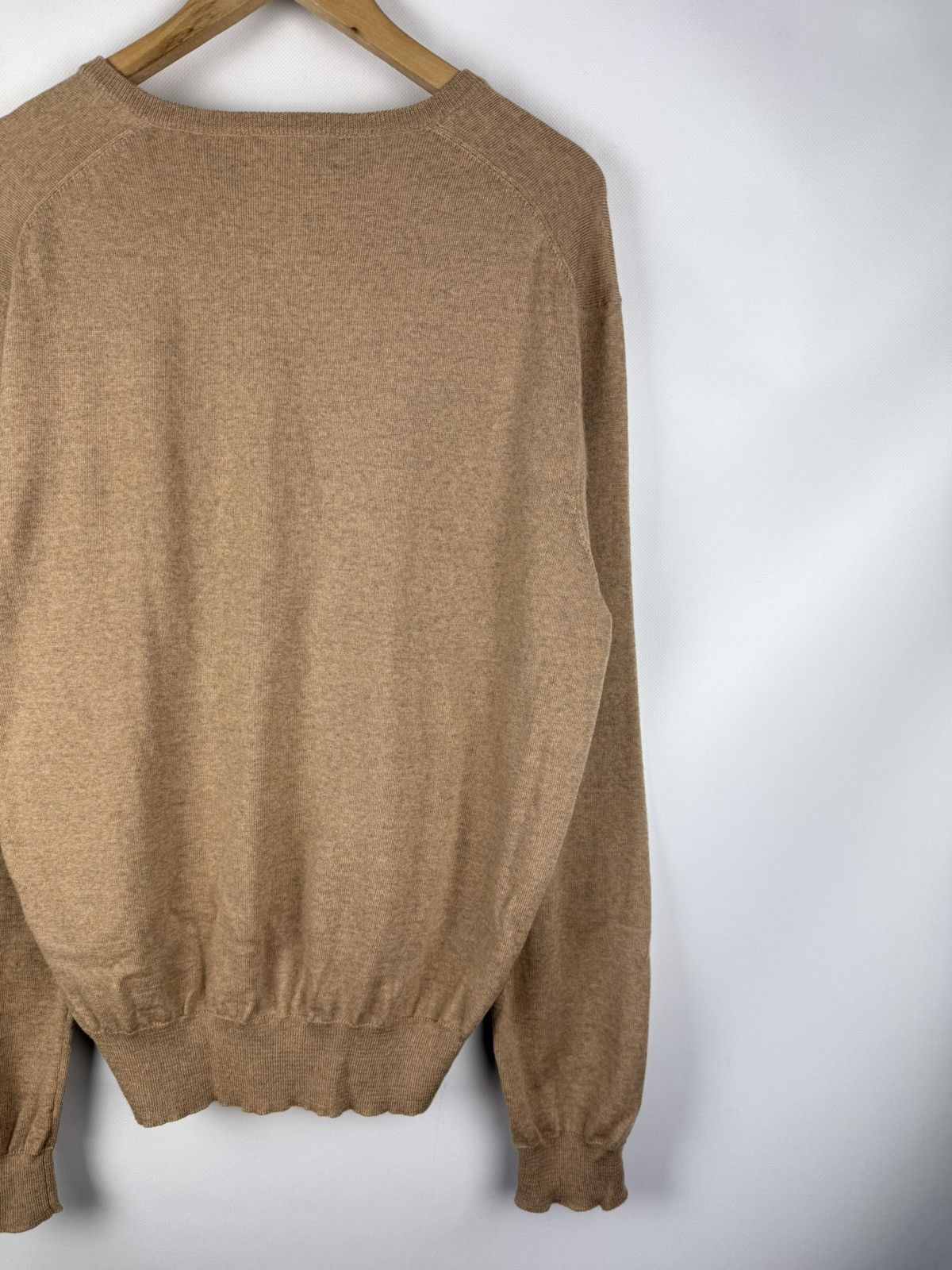 Polo Ralph Lauren Polo By Ralph Lauren Vintage Wool V-neck Sweater Pullover Size US XL / EU 56 / 4 - 16 Thumbnail
