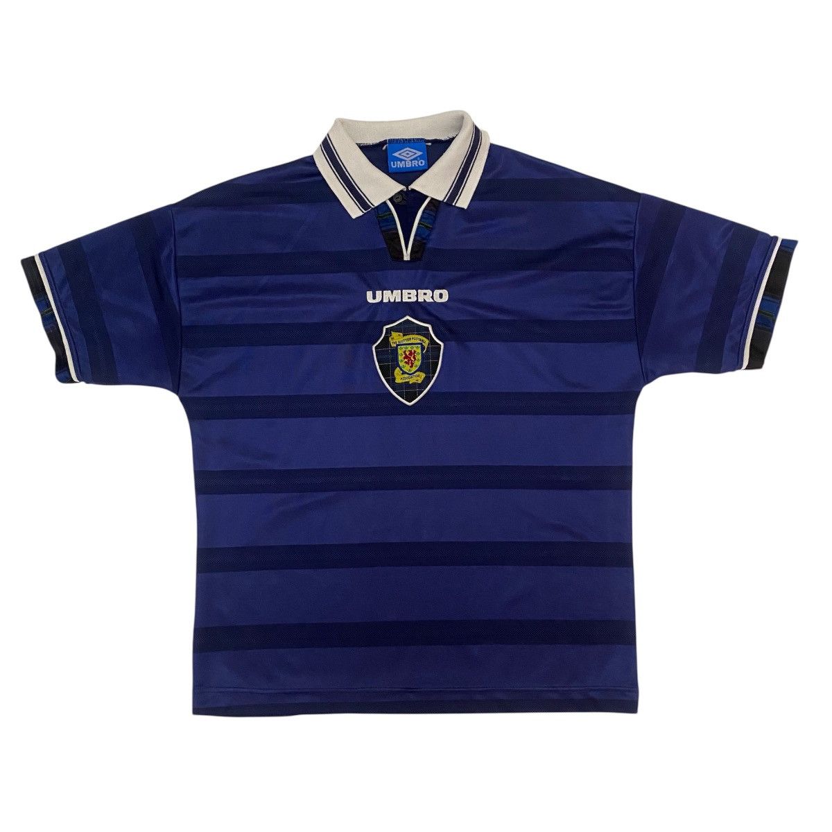 Umbro × Vintage Vintage Umbro Scotland Football Jersey World Cup 1998 Size US L / EU 52-54 / 3 - 1 Thumbnail