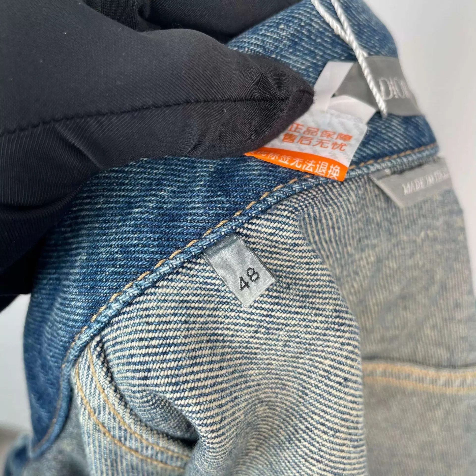 Dior Dior 98 New Denim Jacket Blue 48 Size US M / EU 48-50 / 2 - 4 Thumbnail