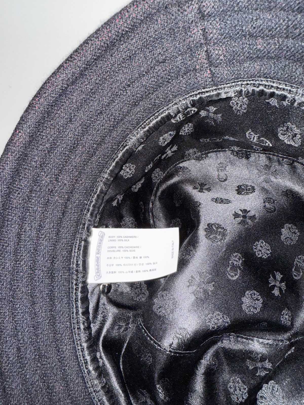 Chrome Hearts Chrome hearts cashmere logo bucket hat Size ONE SIZE - 5 Thumbnail