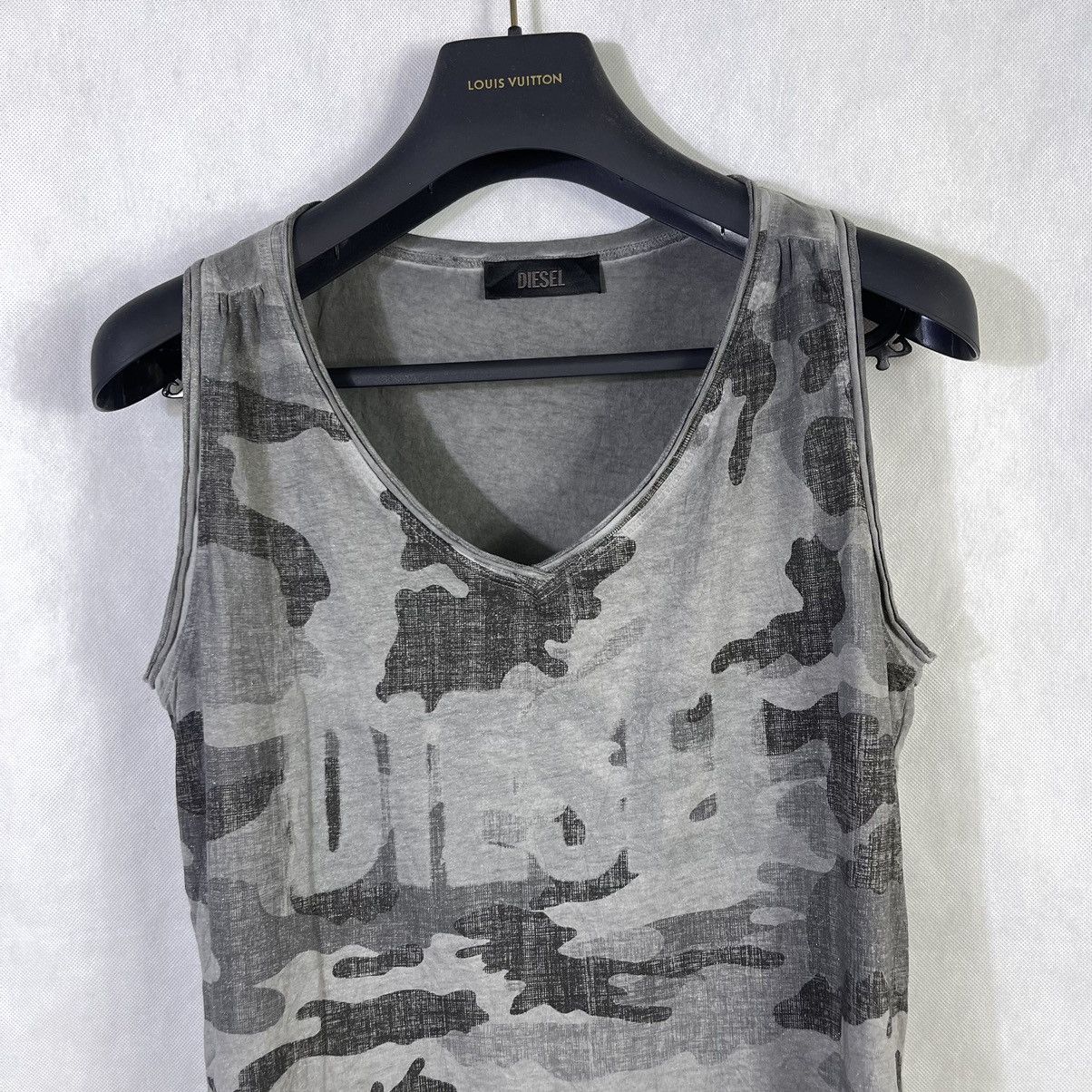 Diesel Diesel Camo Tank Top Size US XL / EU 56 / 4 - 3 Thumbnail