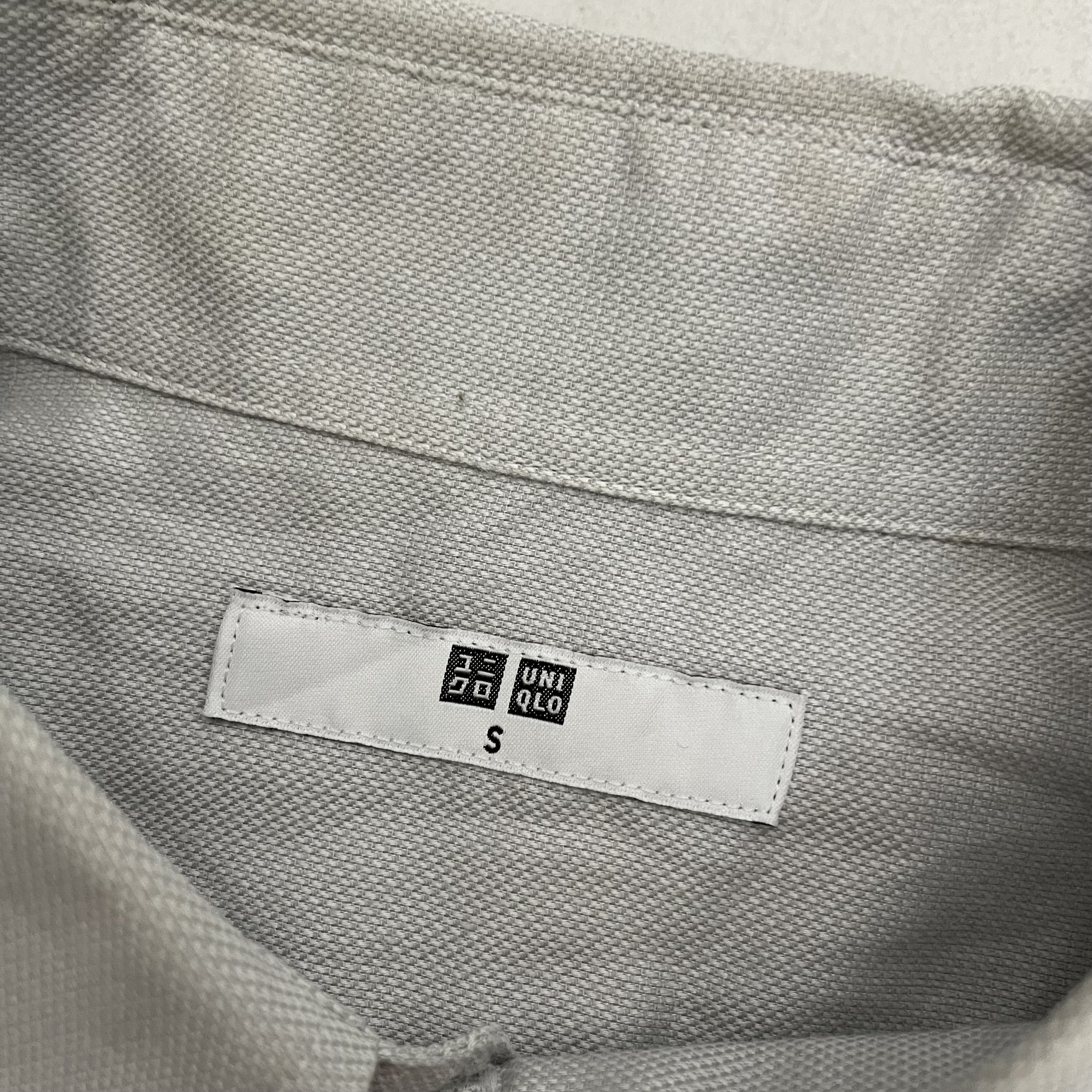 Japanese Brand × Uniqlo UNIQLO JAPAN OXFORD COLLAR SHIRT CASUAL SMART Size US S / EU 44-46 / 1 - 4 Thumbnail
