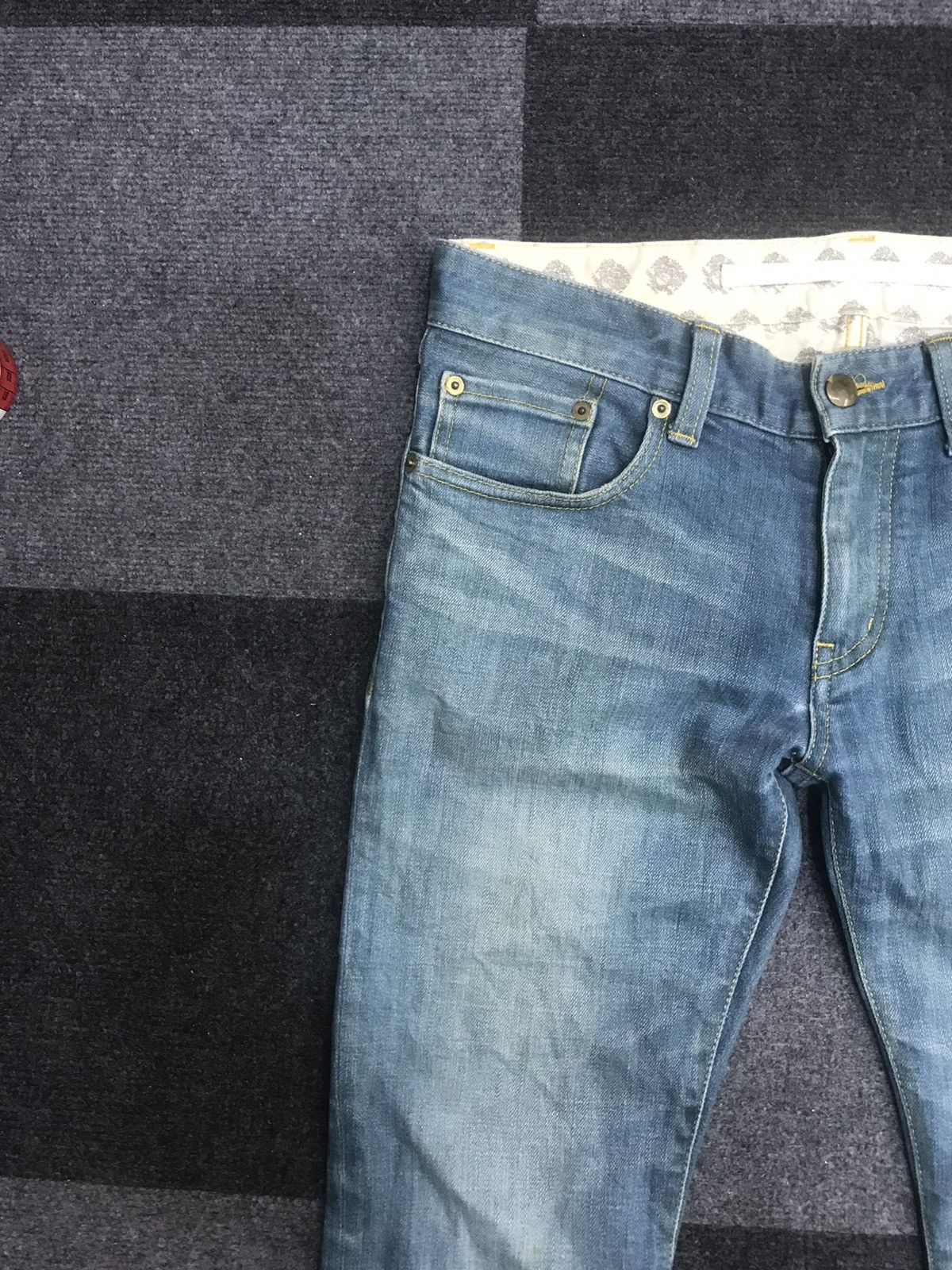 Designer × Japanese Brand RICO Japanese Designer Low Rise Skinny Jeans Size US 32 / EU 48 - 5 Thumbnail