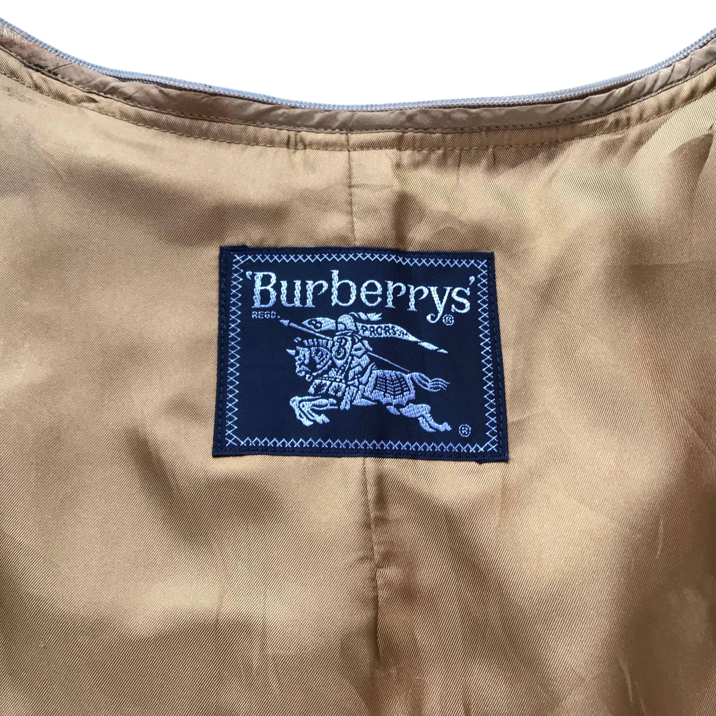 Burberry Vintage Inner Burberry Nova Check Long Jacket Size US S / EU 44-46 / 1 - 6 Thumbnail