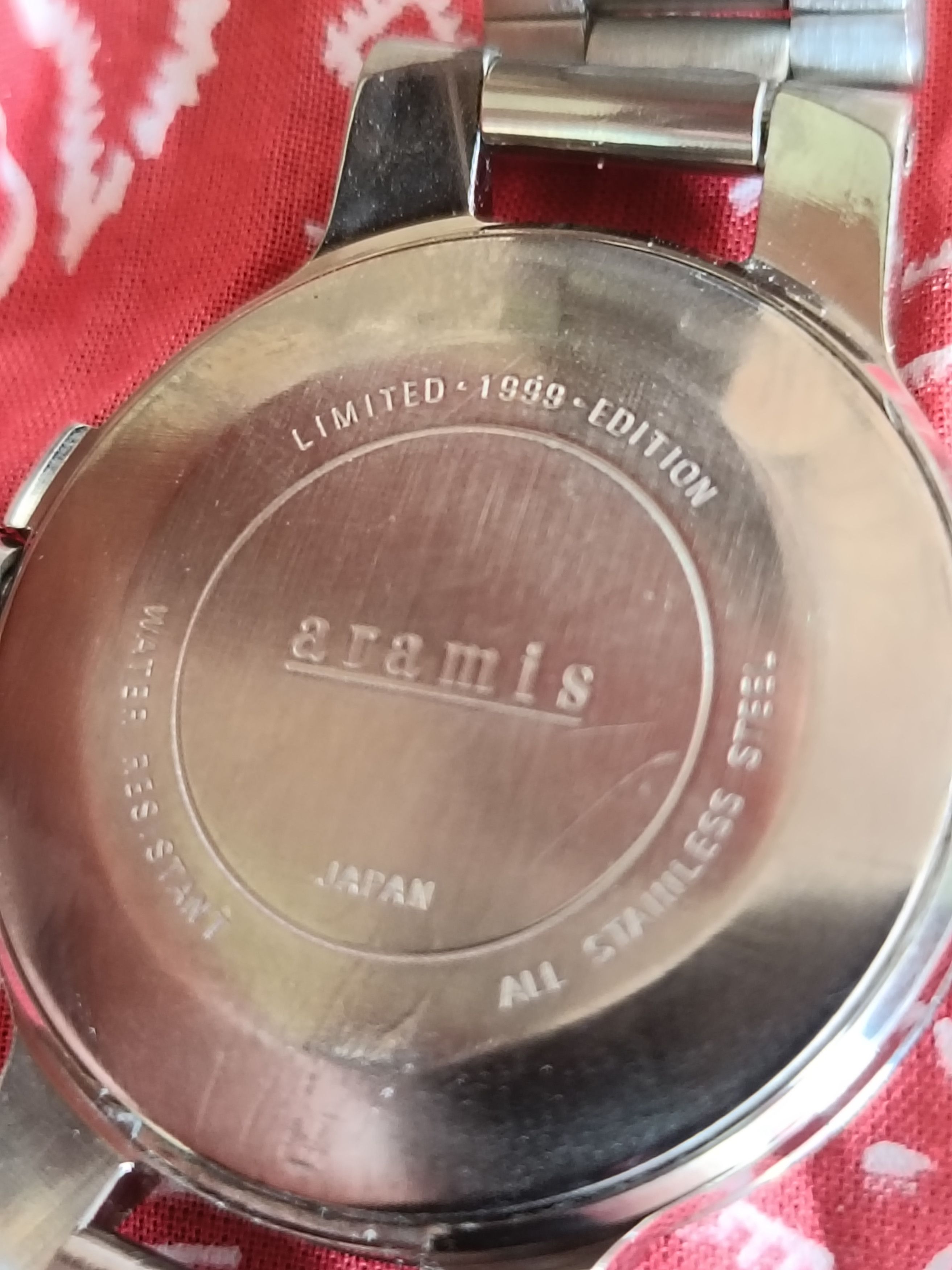 Japanese Brand Aramis limited edition 1999 quartz watch Size ONE SIZE - 7 Thumbnail
