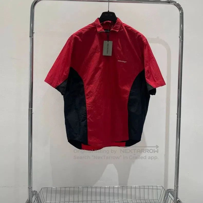 Balenciaga Balenciaga Colorblock Windproof Short Sleeve Jacket. Size US S / EU 44-46 / 1 - 2 Thumbnail