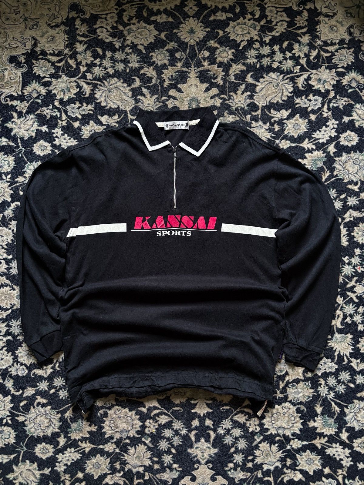 Designer × Kansai Yamamoto × Vintage Vintage Kansai Yamamoto Kansai Sport YKK Zip Size US L / EU 52-54 / 3 - 1 Thumbnail