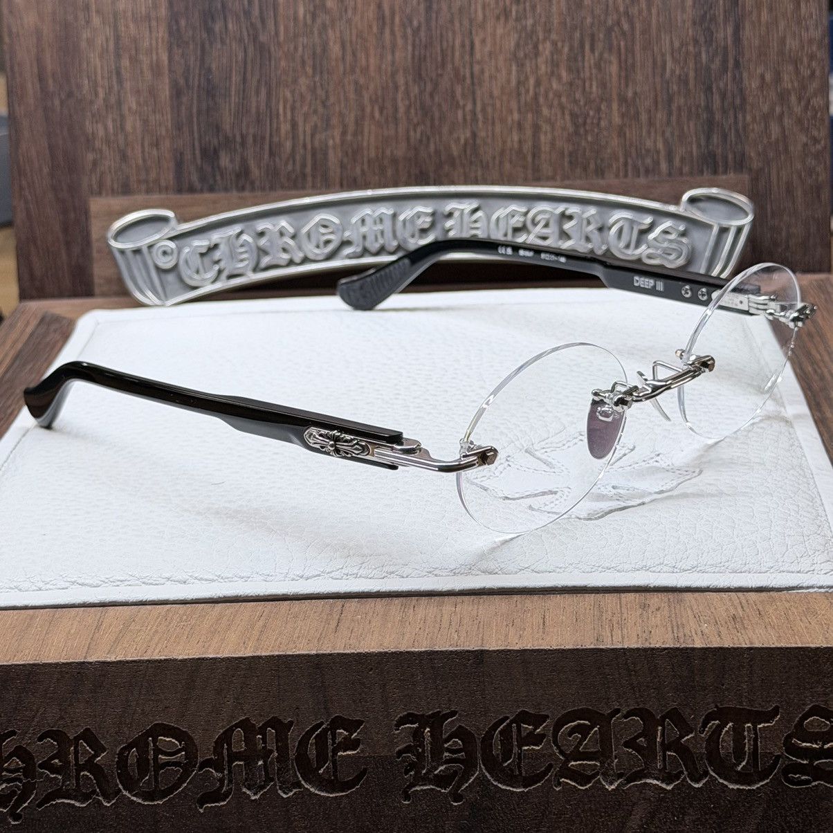 Chrome Hearts Chrome Hearts DEEP III Glasses Size ONE SIZE - 2 Thumbnail