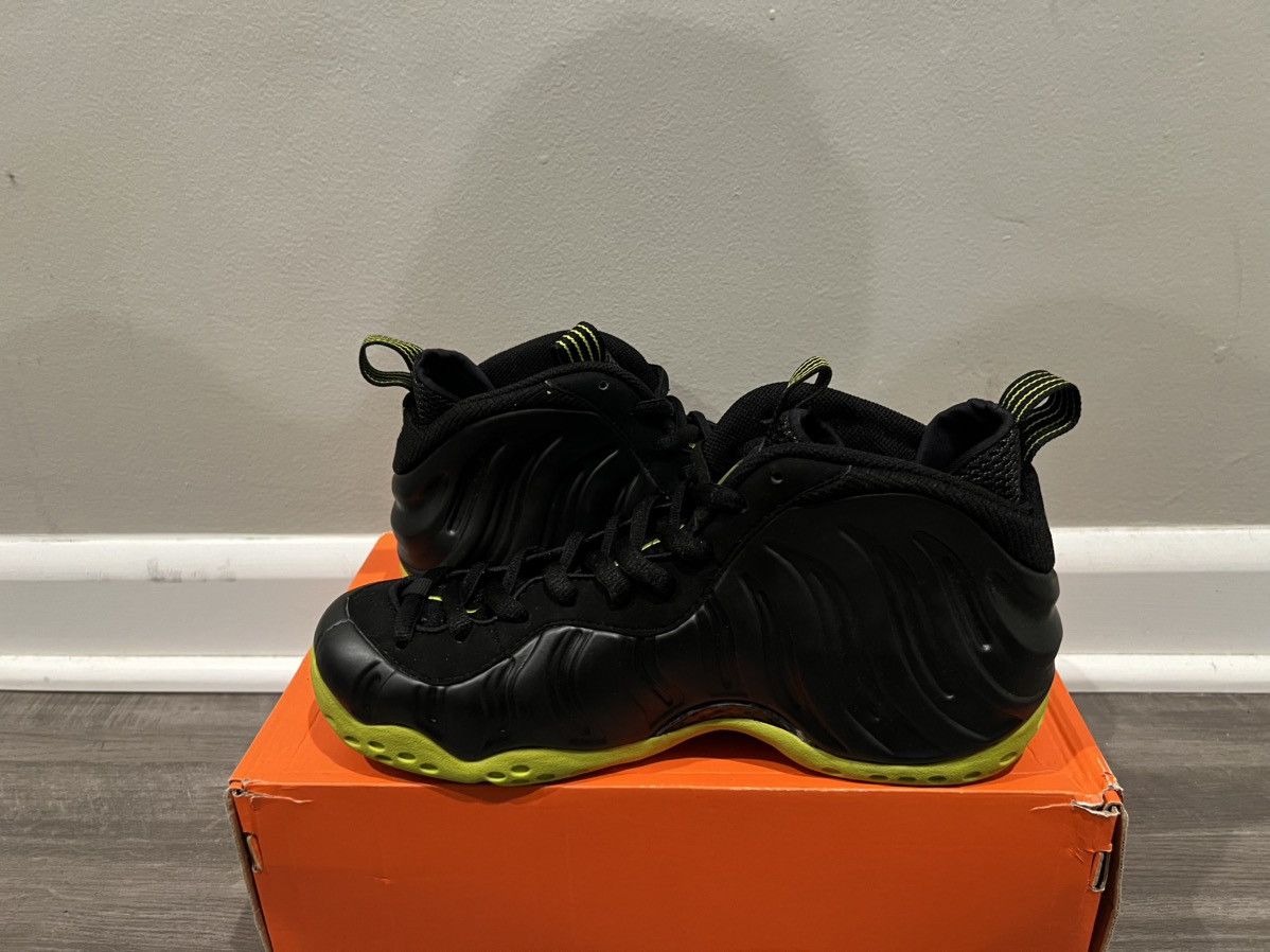 Nike Size 8.5 DS 2007 Nike Air Foamposite One Black/Bright Cactus Size US 8.5 / EU 41-42 - 6 Thumbnail