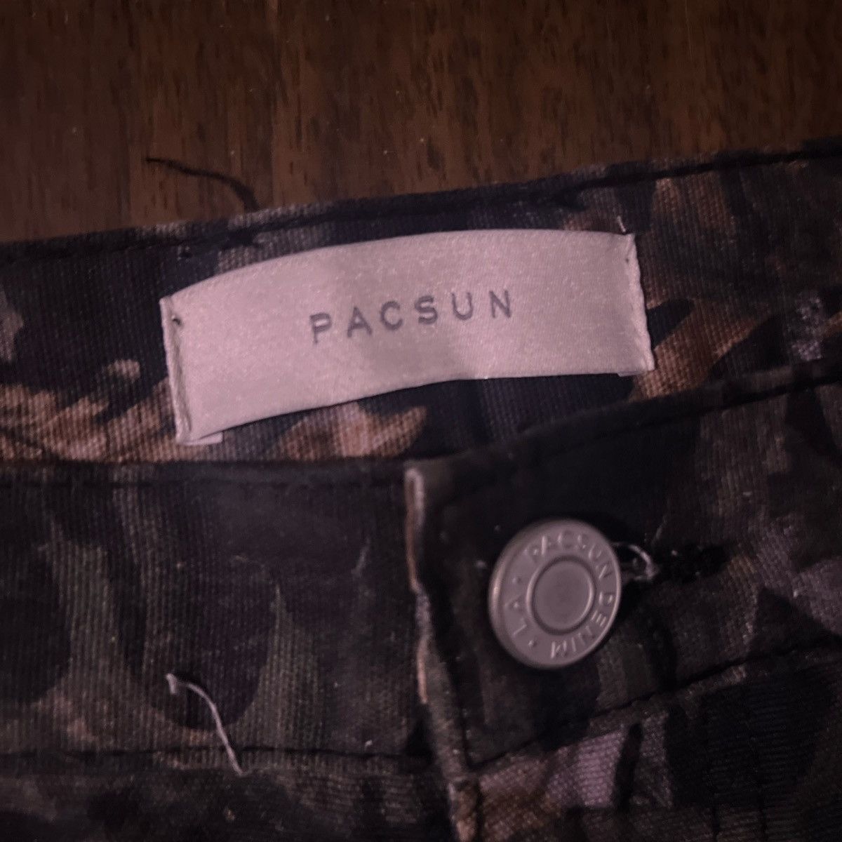Pacsun Camo Baggy Carpenter Pants Size US 30 / EU 46 - 2 Thumbnail