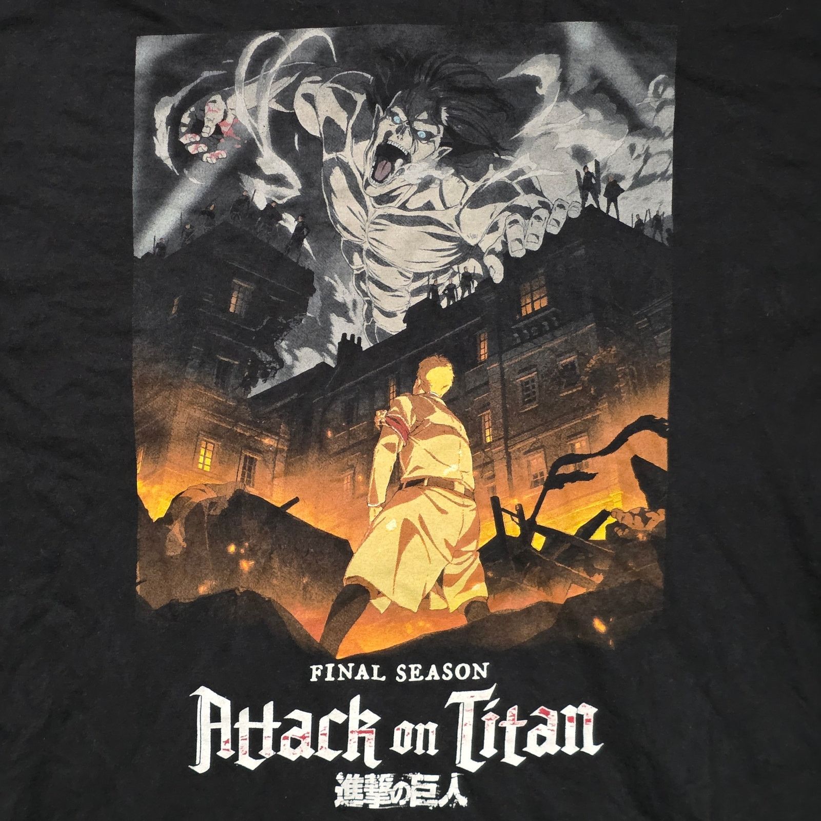 Ripple Junction Attack On Titan Final Season Eren Titan T-Shirt Men’s 2XL Size US XXL / EU 58 / 5 - 2 Thumbnail