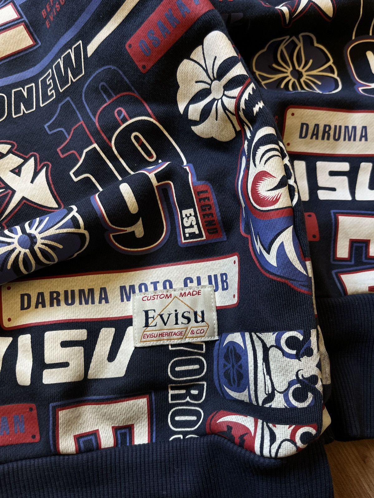 Evisu Evisu hoodie Size US L / EU 52-54 / 3 - 3 Thumbnail