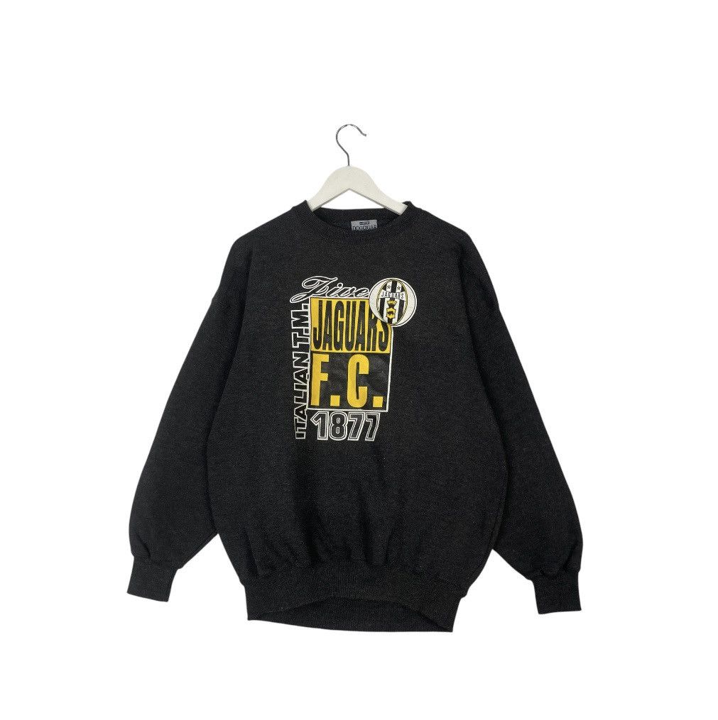 Designer × Vintage vintage Hoodie/sweater jaguars fc Italian 1877 - black Size US L / EU 52-54 / 3 - 1 Thumbnail