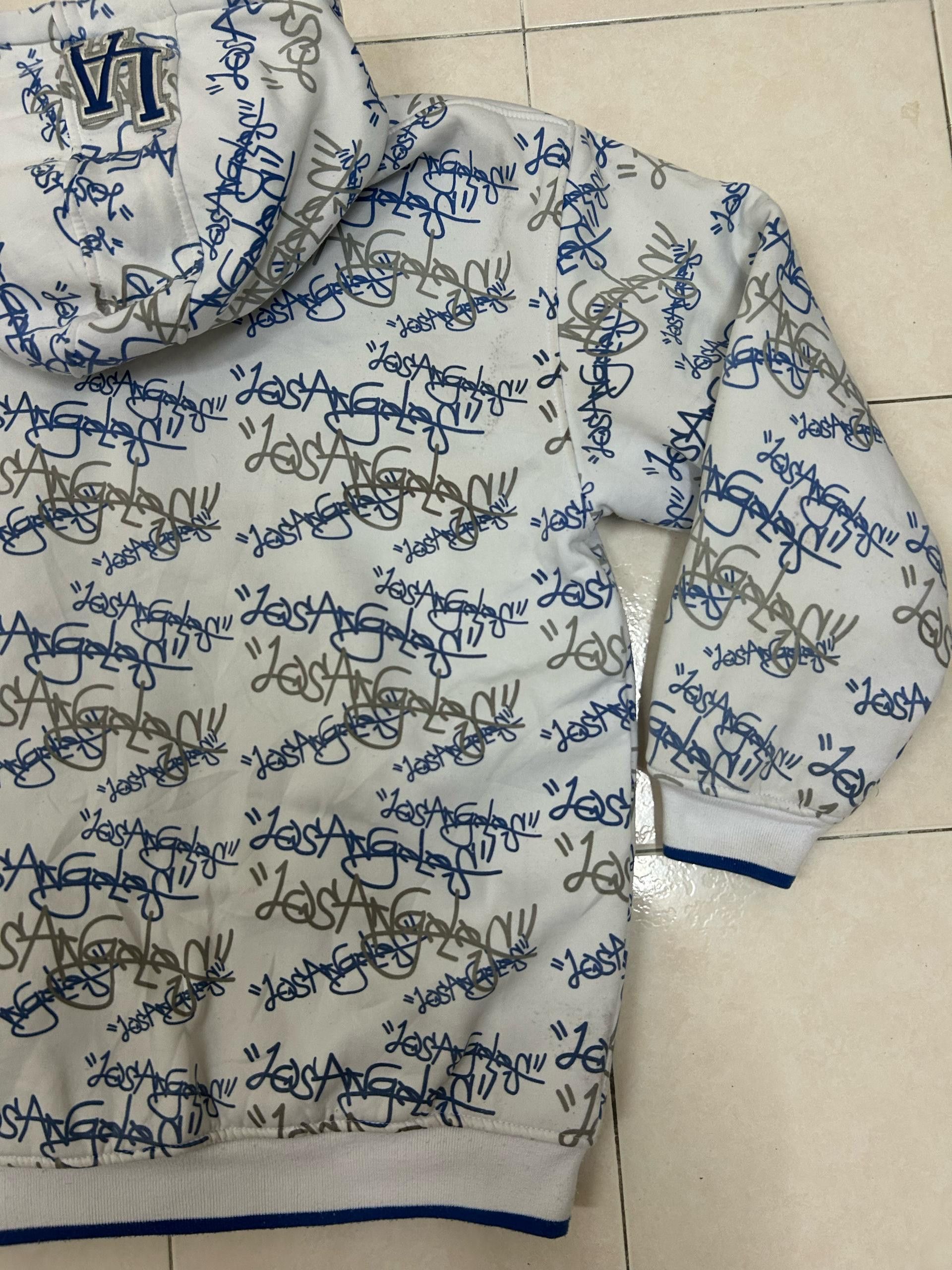 MLB Crazy Rare Vintage Fullprint MLB Los Angeles Hoodie Size US XL / EU 56 / 4 - 18 Thumbnail