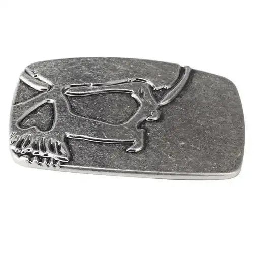 Other Skull Skeleton Buckle Belt Size ONE SIZE - 3 Thumbnail