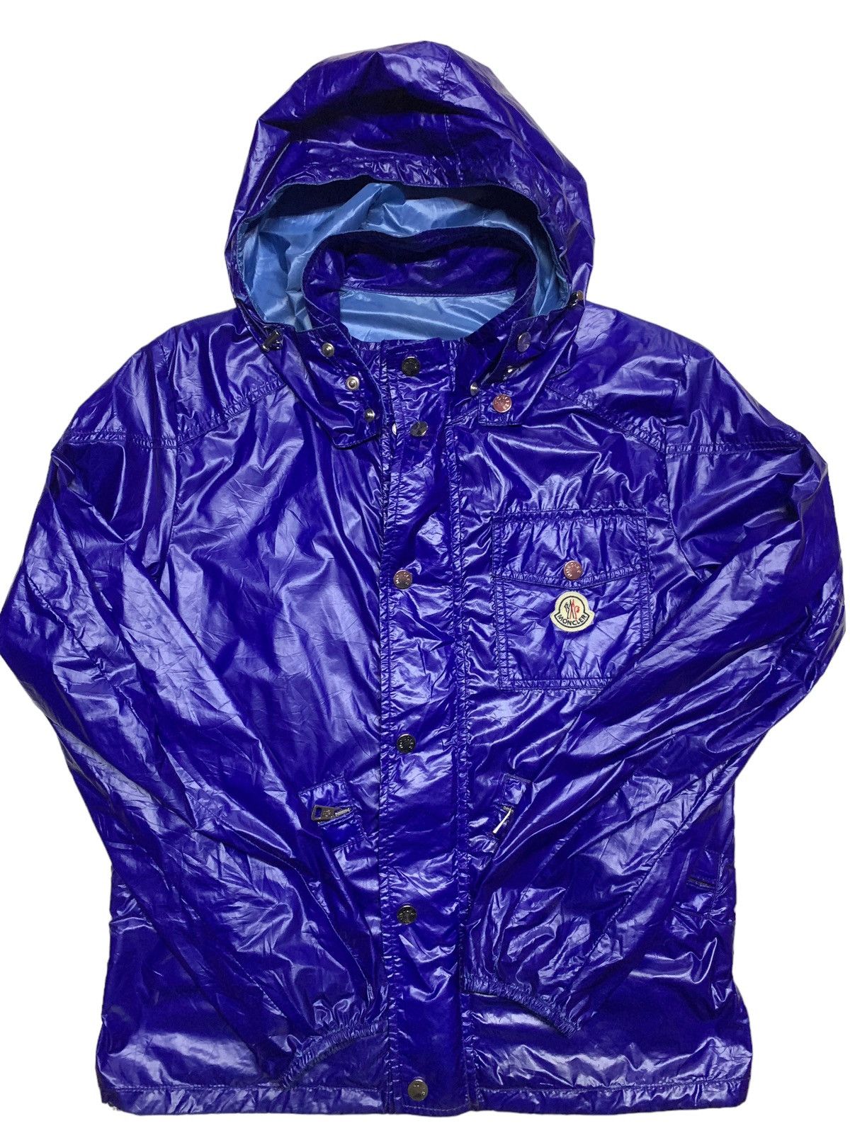 Moncler Auth men’s moncler ganguin blue nylon windbreaker casual Size US M / EU 48-50 / 2 - 3 Thumbnail