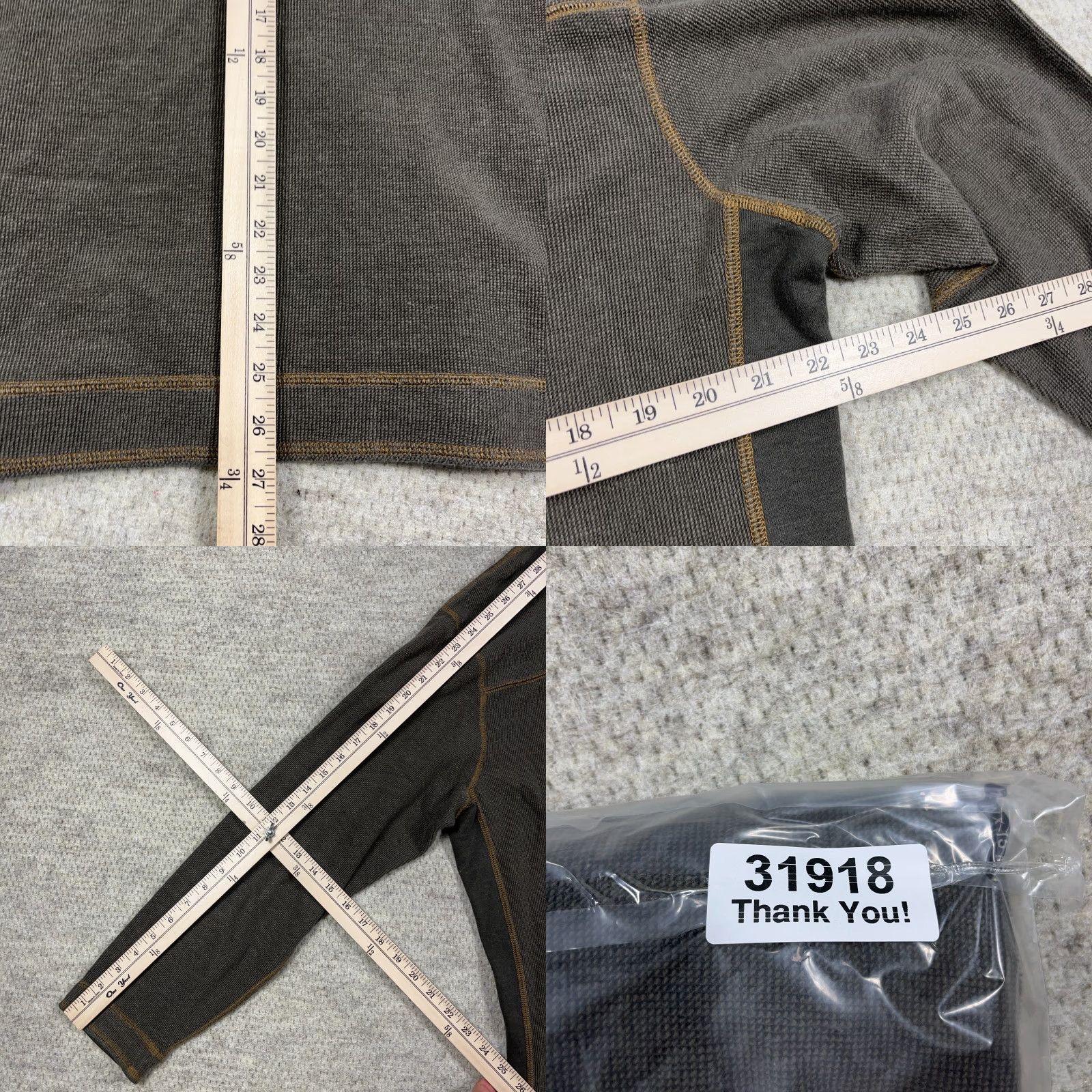 Tommy Bahama Tommy Bahama Sweater Men XL Olive Green Pullover 1/4 Zip Knit Casual Vintage-Style World of Golf/Walking 3/4 Zip Mens Size US XL / EU 56 / 4 - 8 Thumbnail